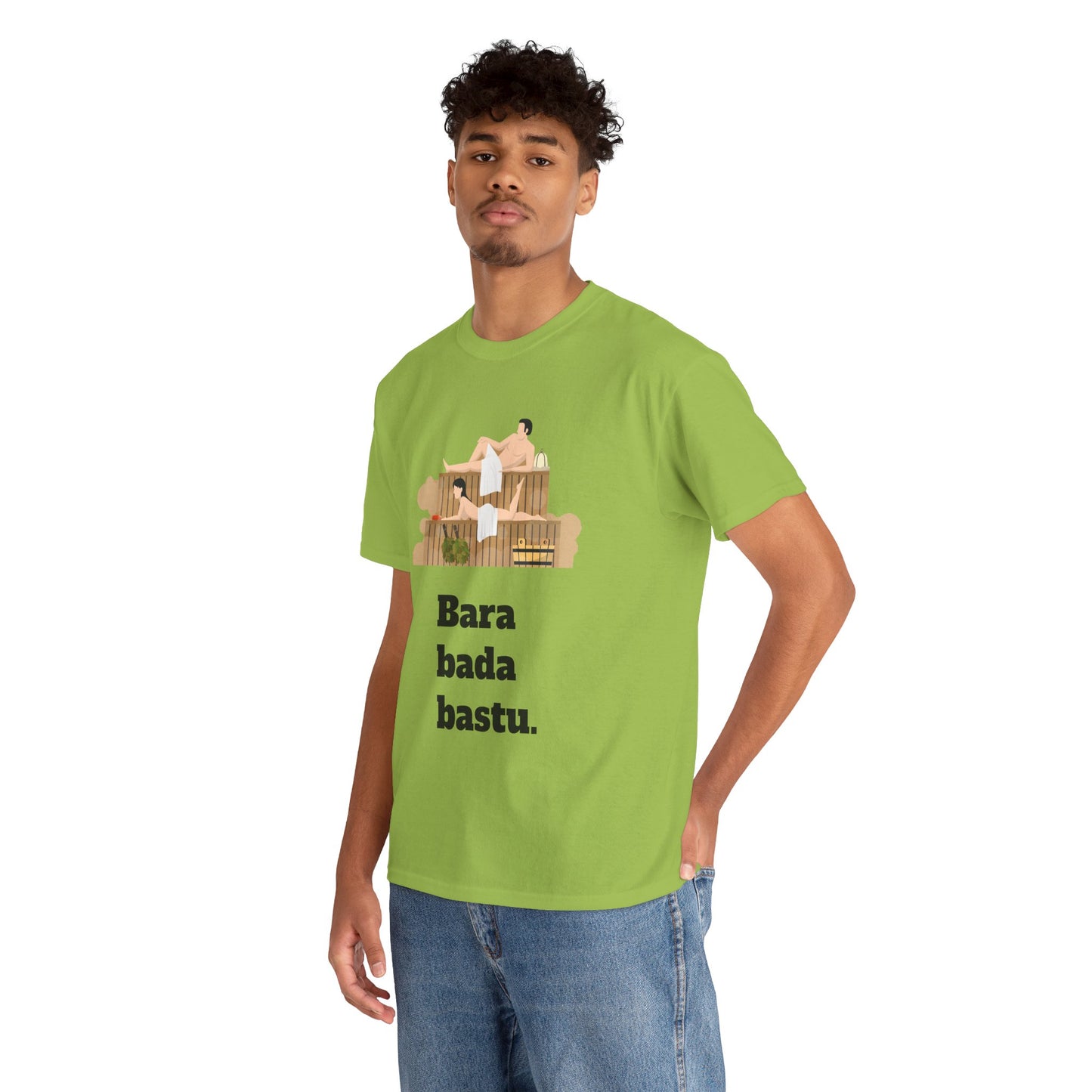 #1 Unisex Cotton Tee - Bara bada bastu!