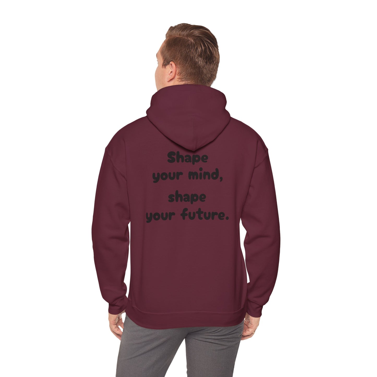 Colorful Inspirational Hoodie - "Elements of Goodness" & "Shape Your Mind, Shape Your Future"