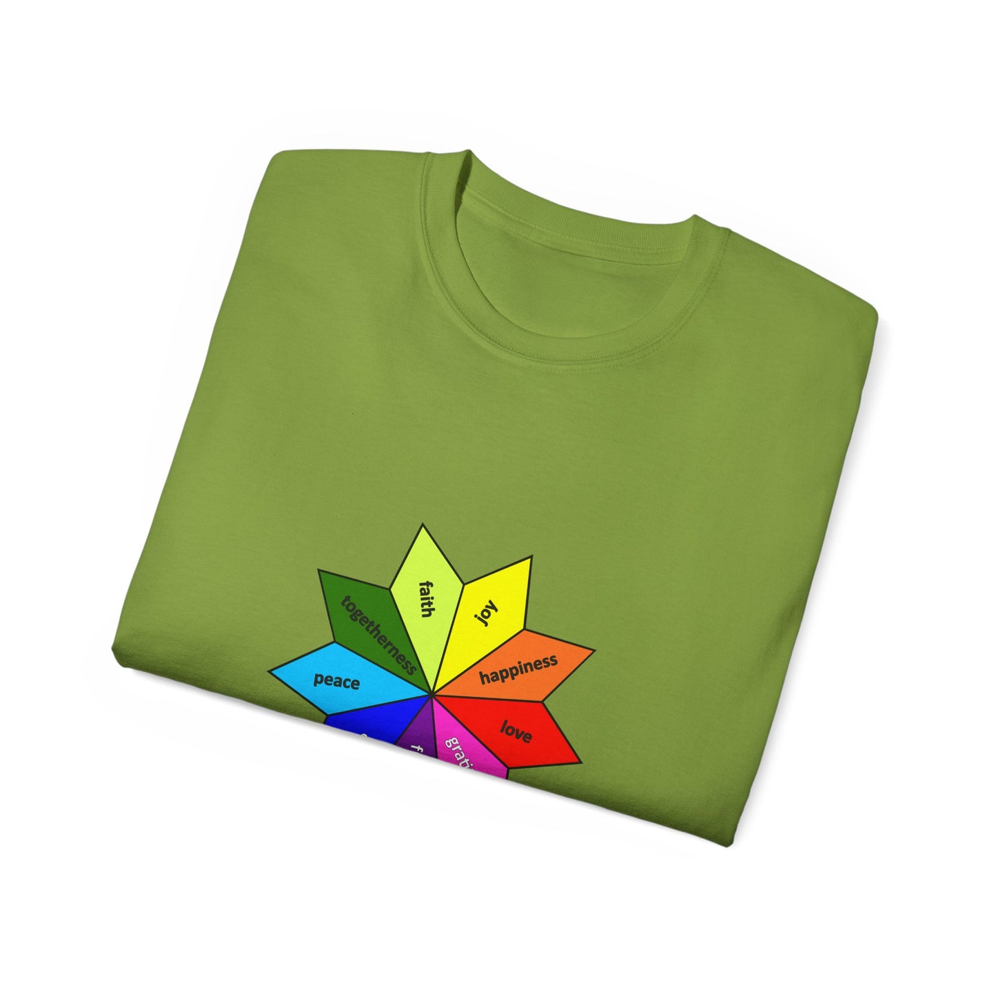 Unisex Ultra Cotton Tee - Elements of Goodness; Positive Vibes T-shirt