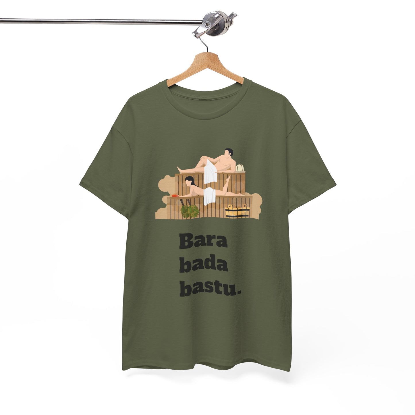 #1 Unisex Cotton Tee - Bara bada bastu!