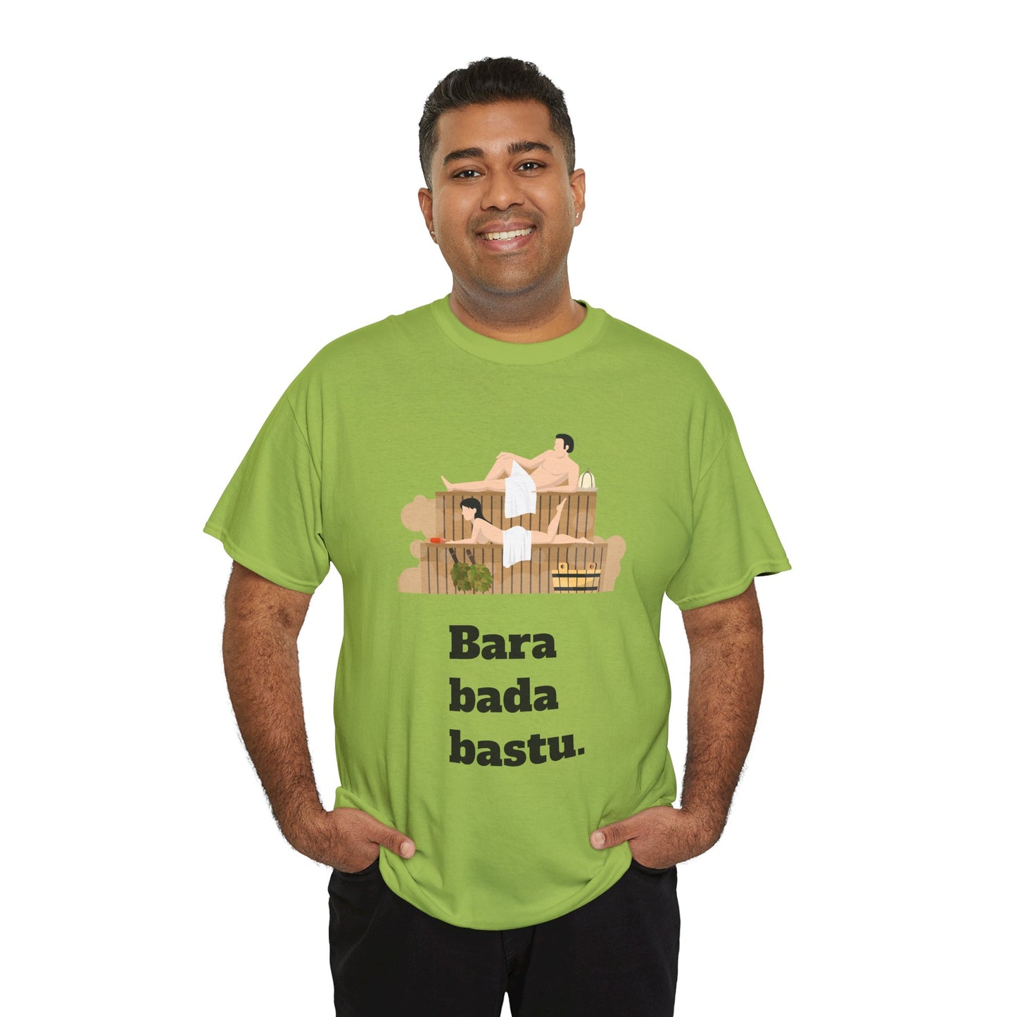 #1 Unisex Cotton Tee - Bara bada bastu!
