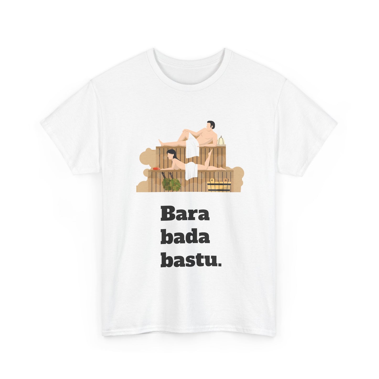 #1 Unisex Cotton Tee - Bara bada bastu!