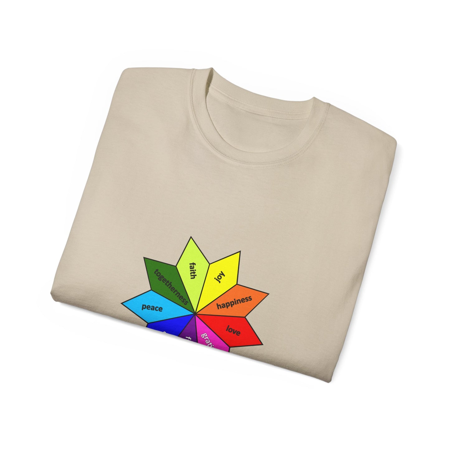 Unisex Ultra Cotton Tee - Elements of Goodness; Positive Vibes T-shirt