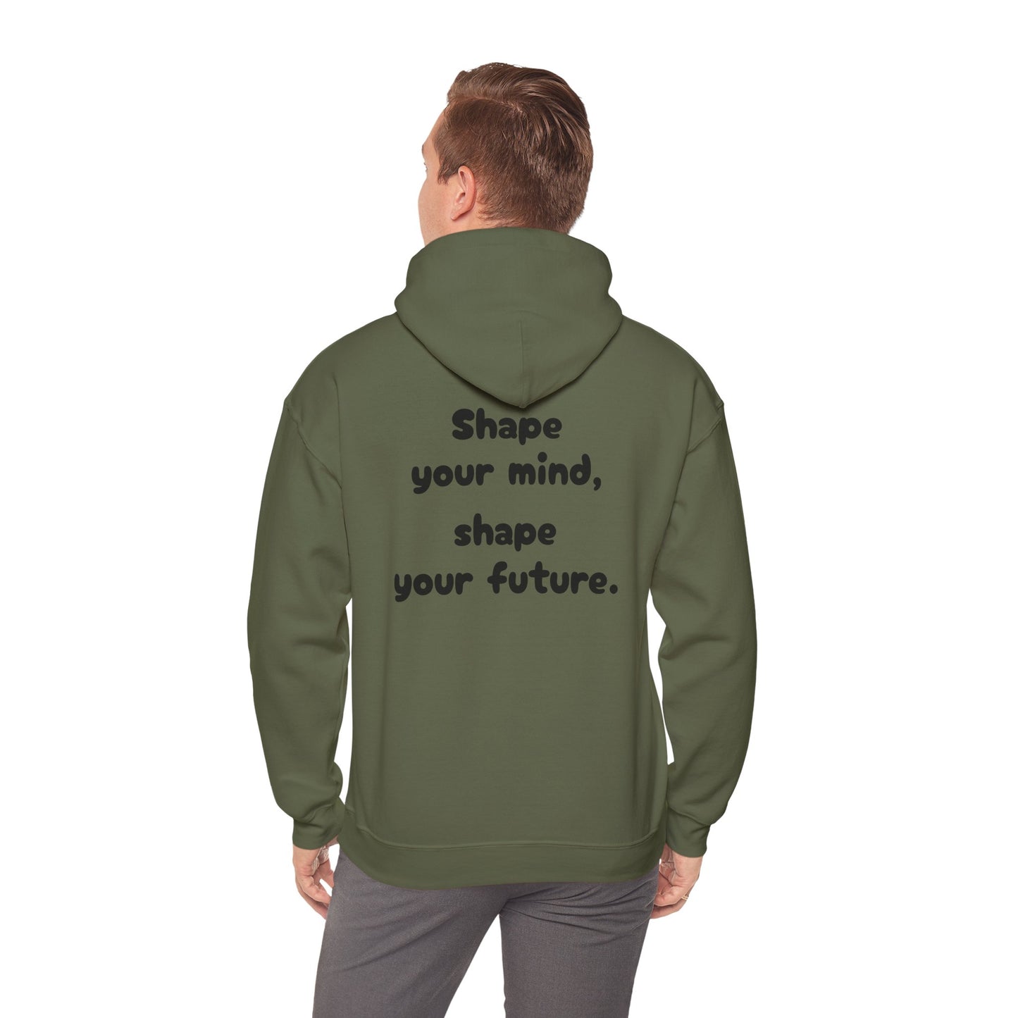 Colorful Inspirational Hoodie - "Elements of Goodness" & "Shape Your Mind, Shape Your Future"