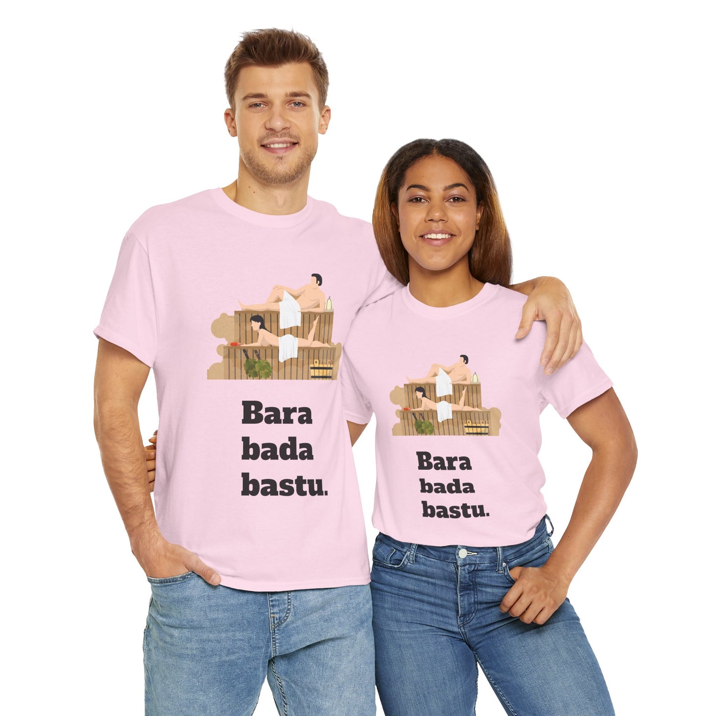 #1 Unisex Cotton Tee - Bara bada bastu!