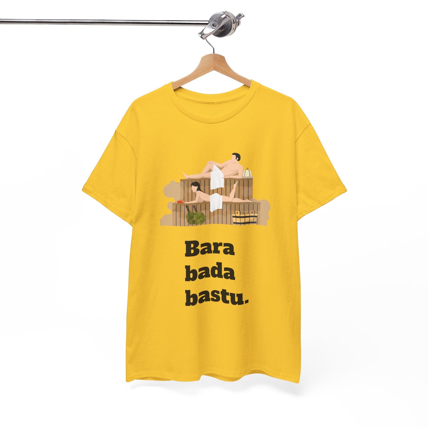 #1 Unisex Cotton Tee - Bara bada bastu!