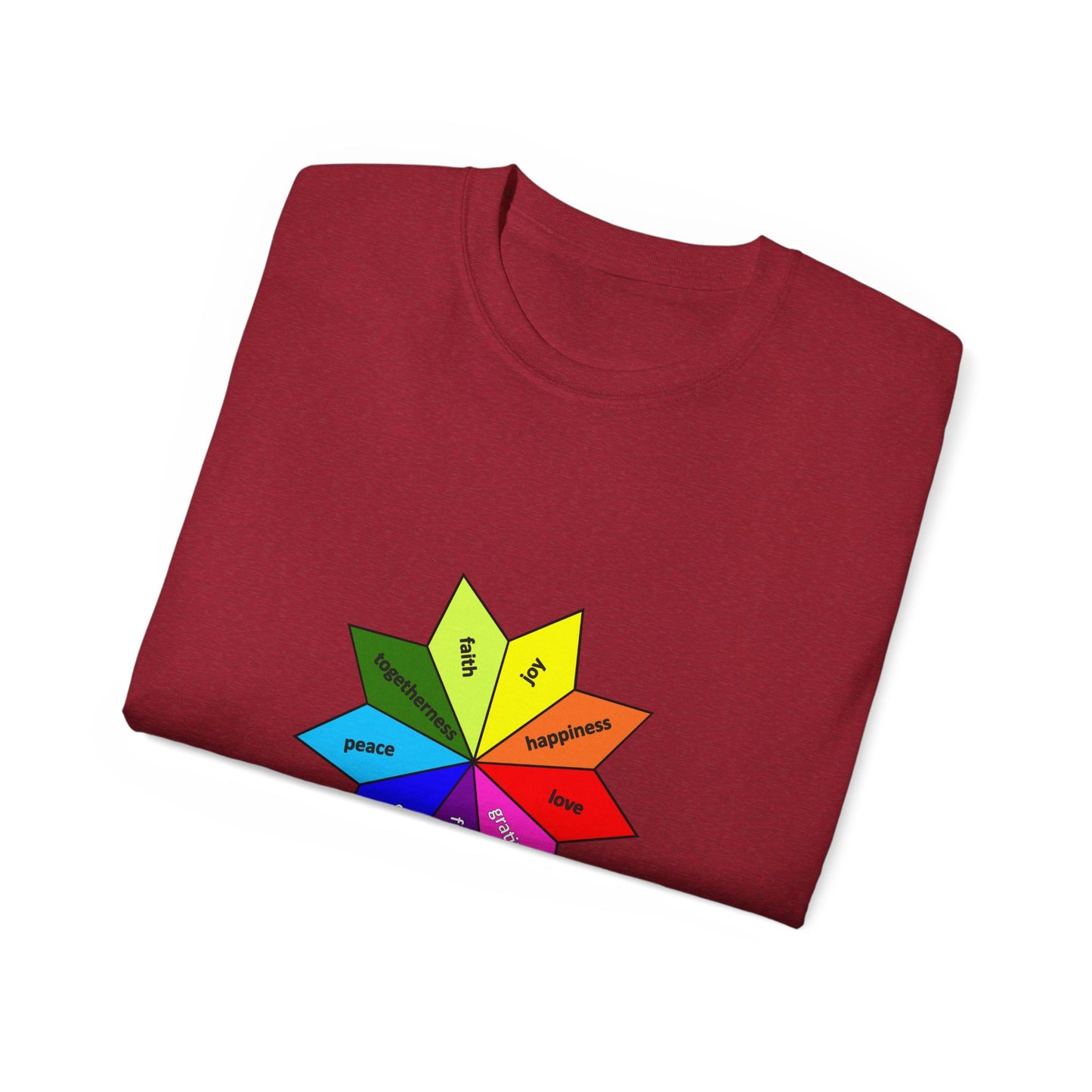 Unisex Ultra Cotton Tee - Elements of Goodness; Positive Vibes T-shirt