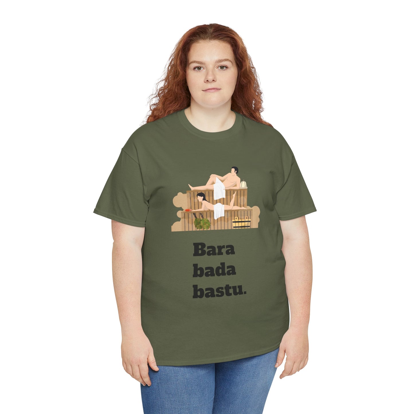 #1 Unisex Cotton Tee - Bara bada bastu!