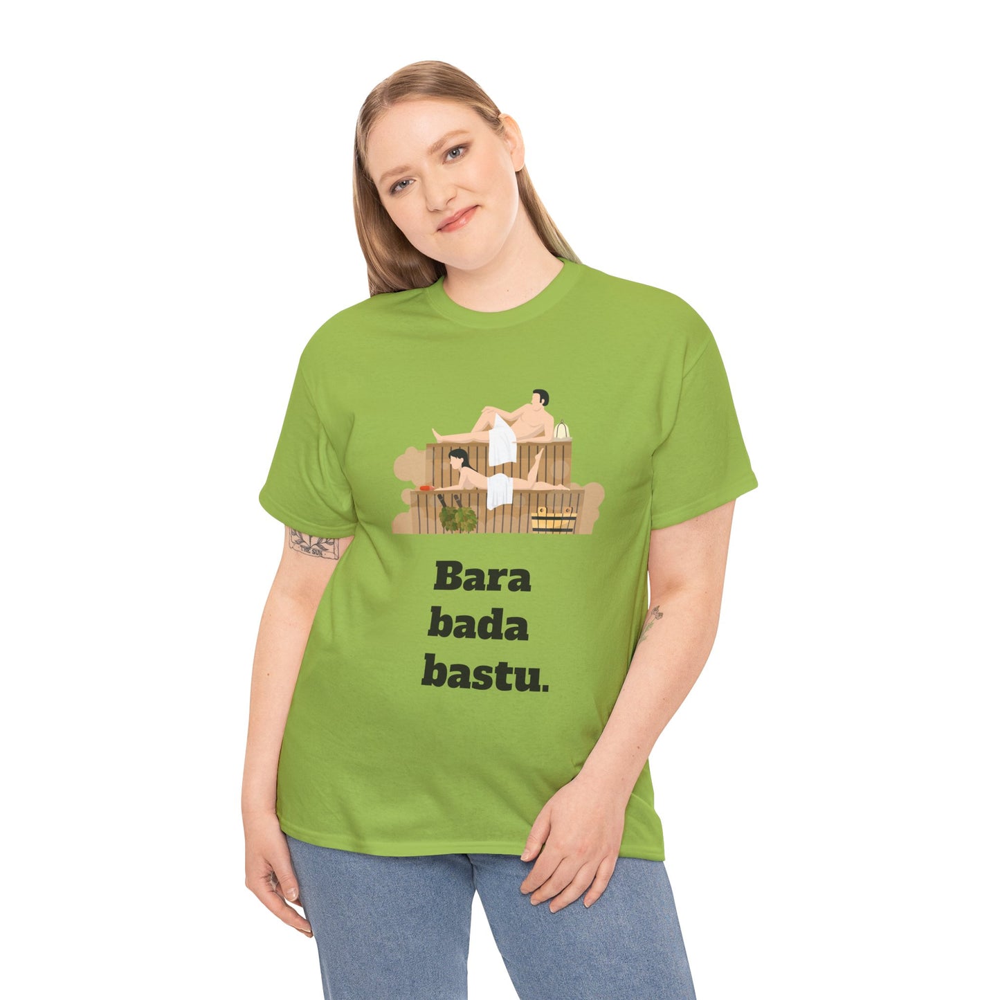 #1 Unisex Cotton Tee - Bara bada bastu!