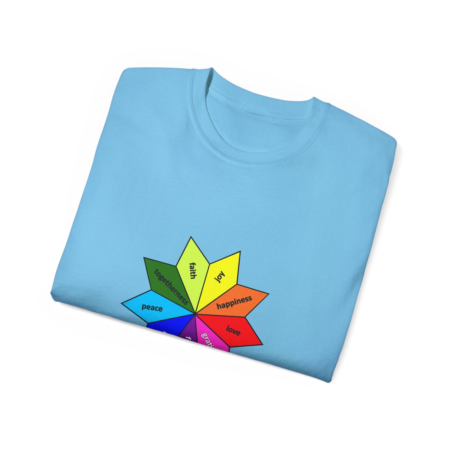 Unisex Ultra Cotton Tee - Elements of Goodness; Positive Vibes T-shirt