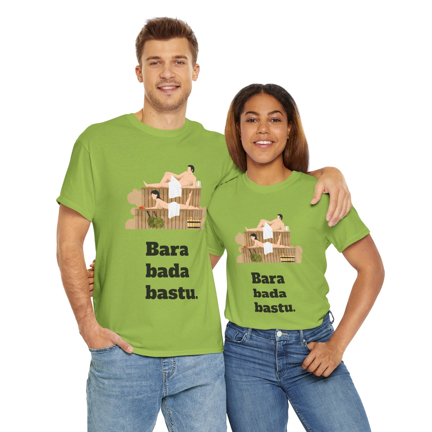 #1 Unisex Cotton Tee - Bara bada bastu!
