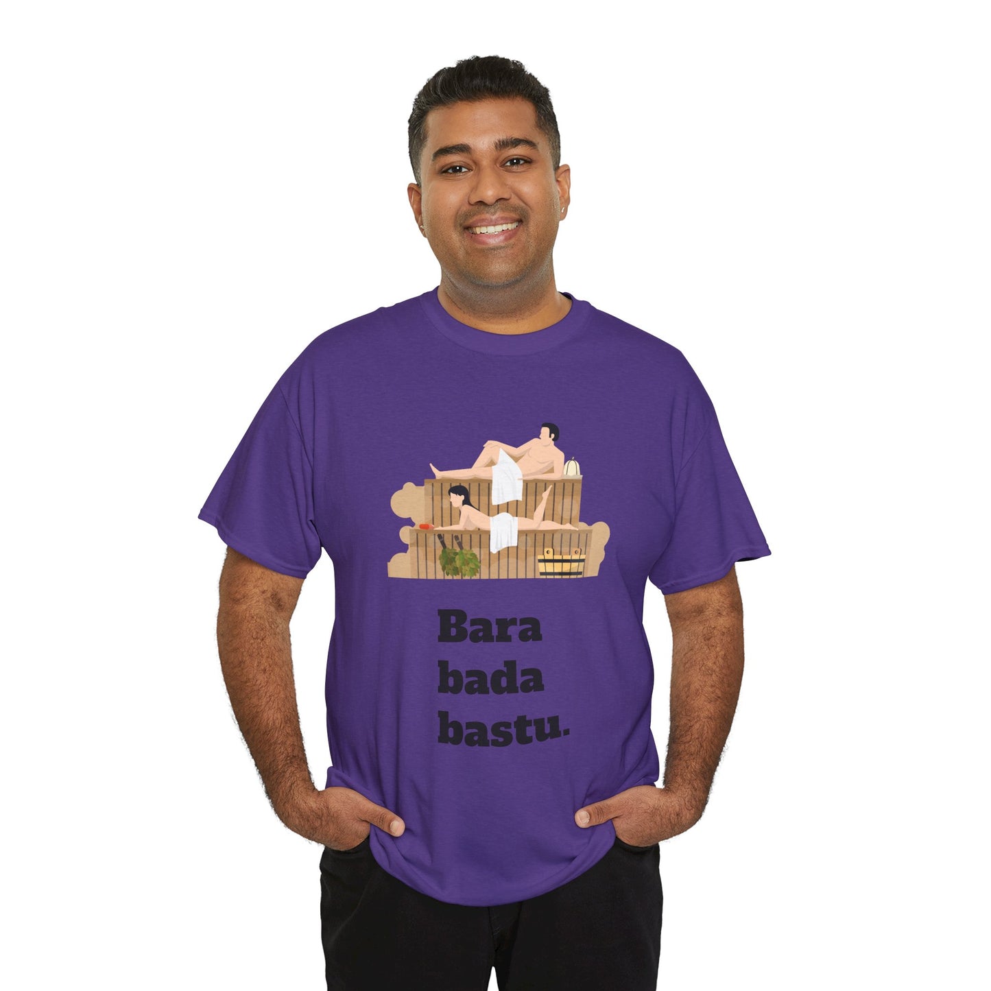 #1 Unisex Cotton Tee - Bara bada bastu!