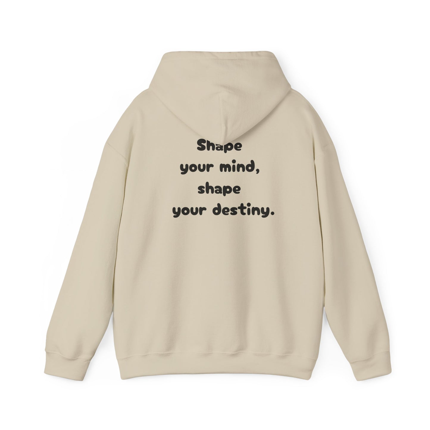 #8 Colorful Inspirational Hoodie - "Elements of Goodness" & "Shape Your Mind, Shape Your Future"