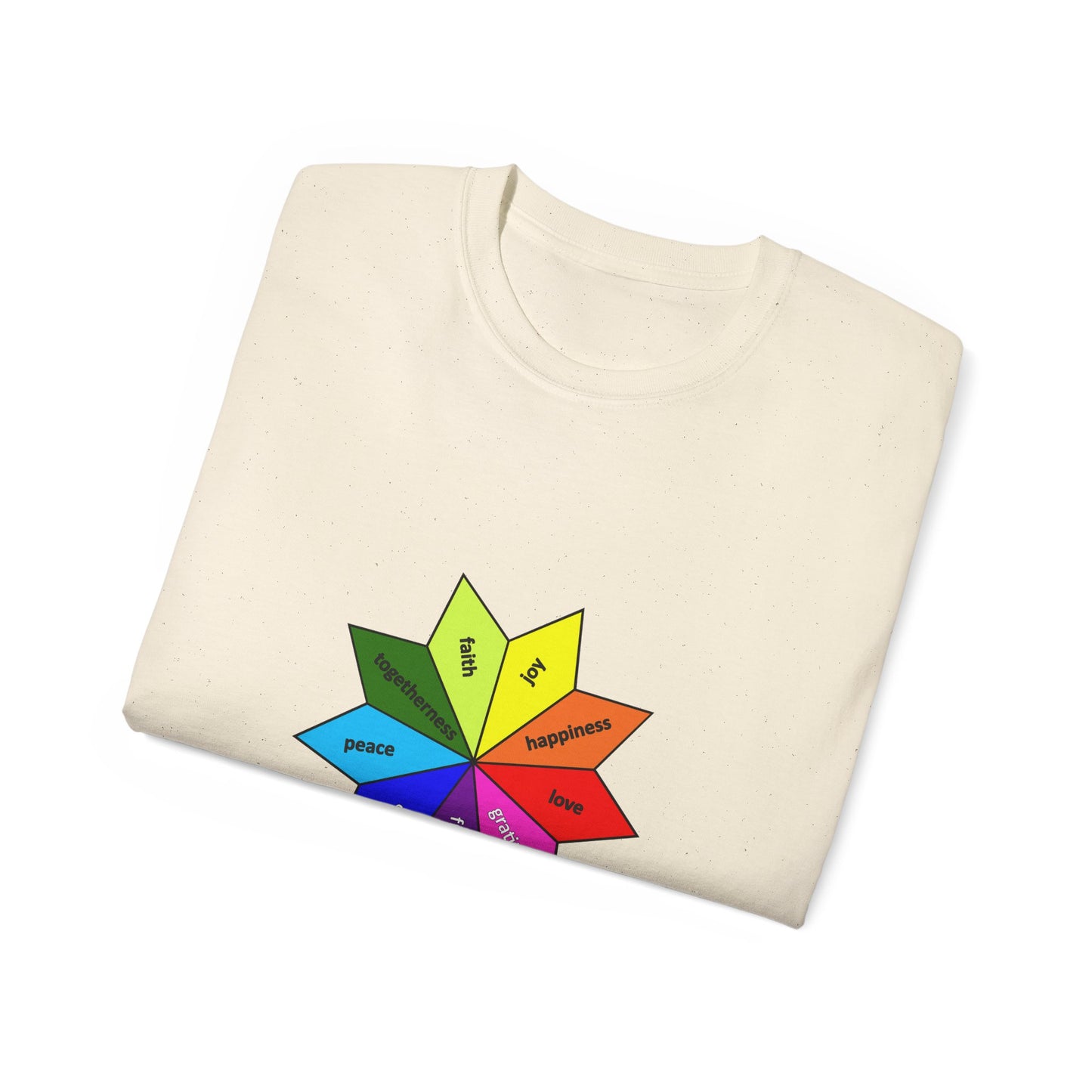 Unisex Ultra Cotton Tee - Elements of Goodness; Positive Vibes T-shirt