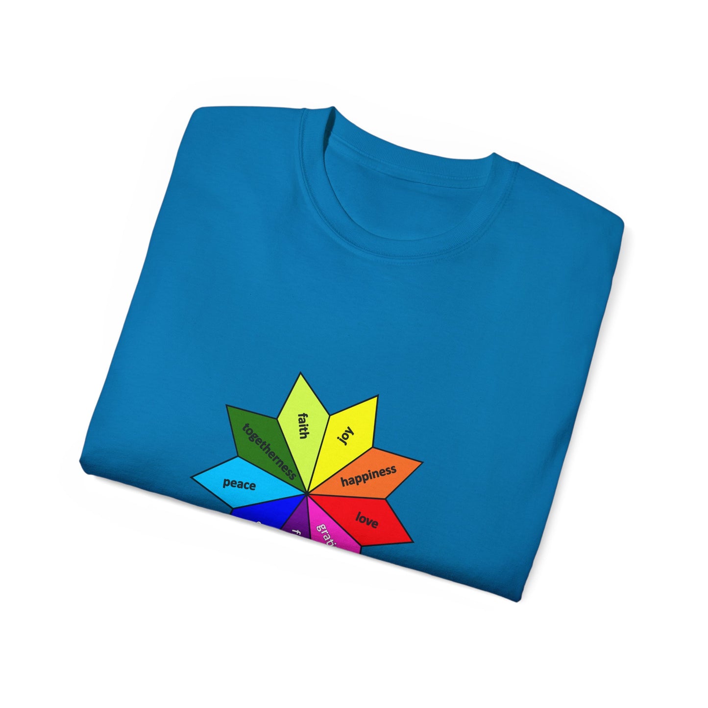 Unisex Ultra Cotton Tee - Elements of Goodness; Positive Vibes T-shirt