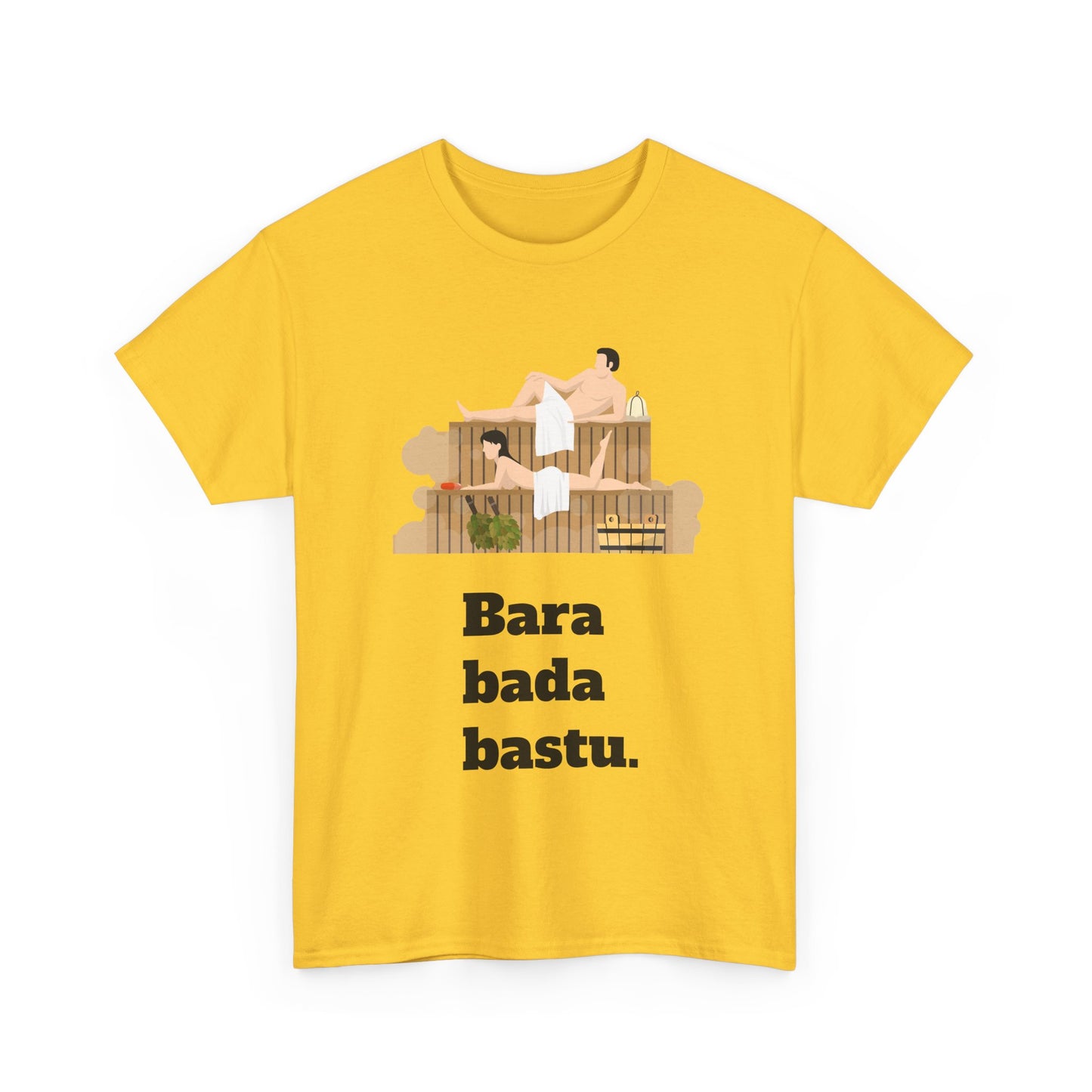 #1 Unisex Cotton Tee - Bara bada bastu!