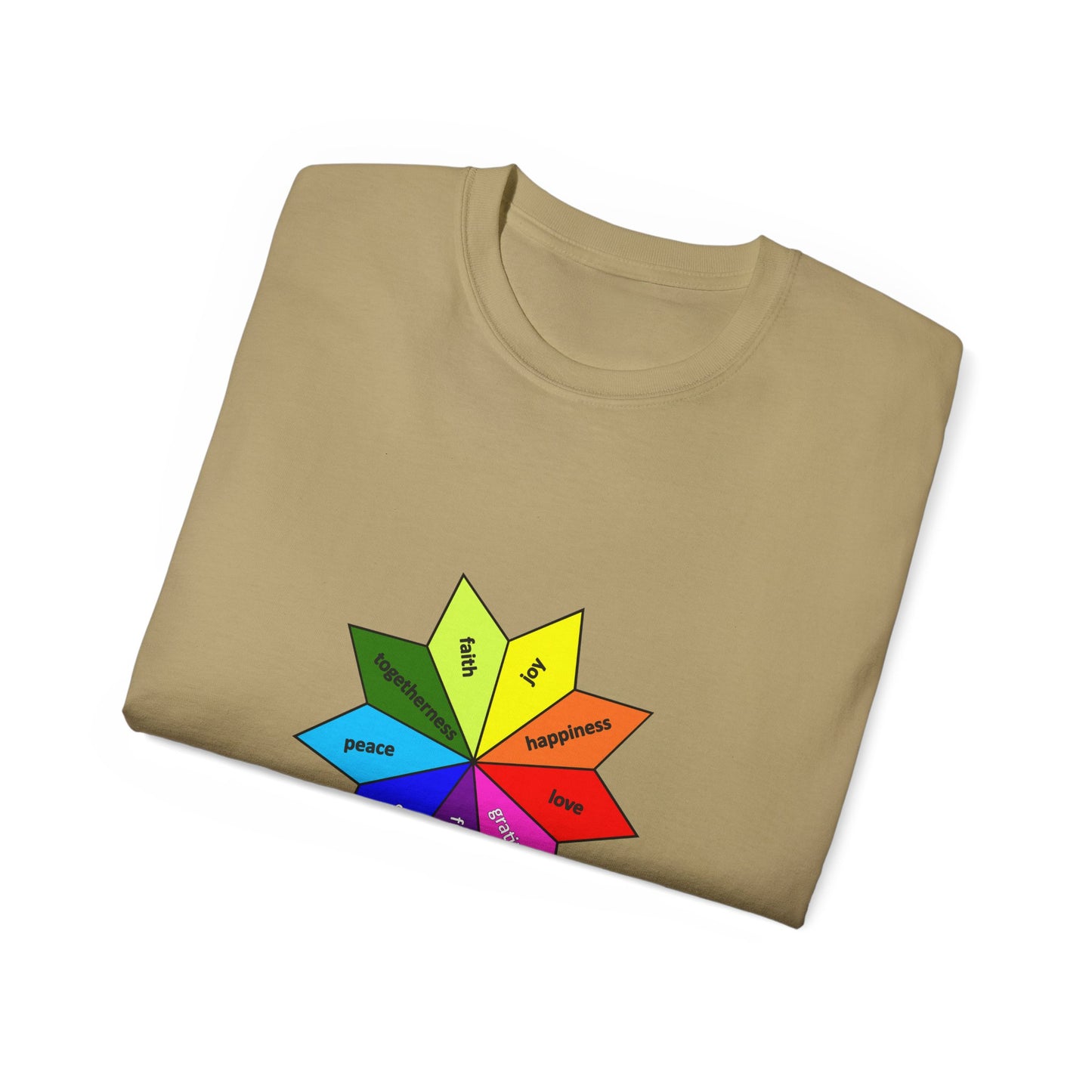 Unisex Ultra Cotton Tee - Elements of Goodness; Positive Vibes T-shirt
