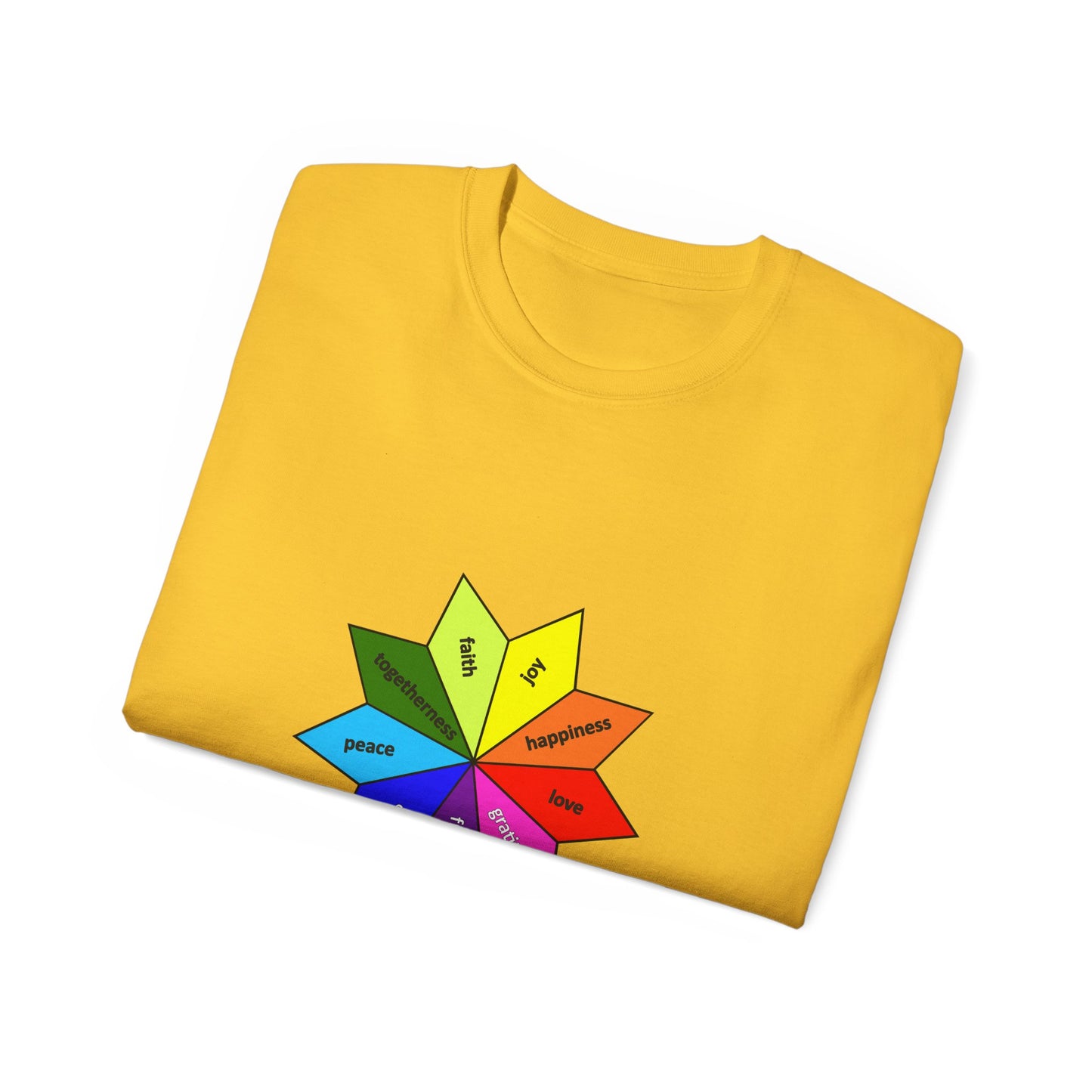 Unisex Ultra Cotton Tee - Elements of Goodness; Positive Vibes T-shirt