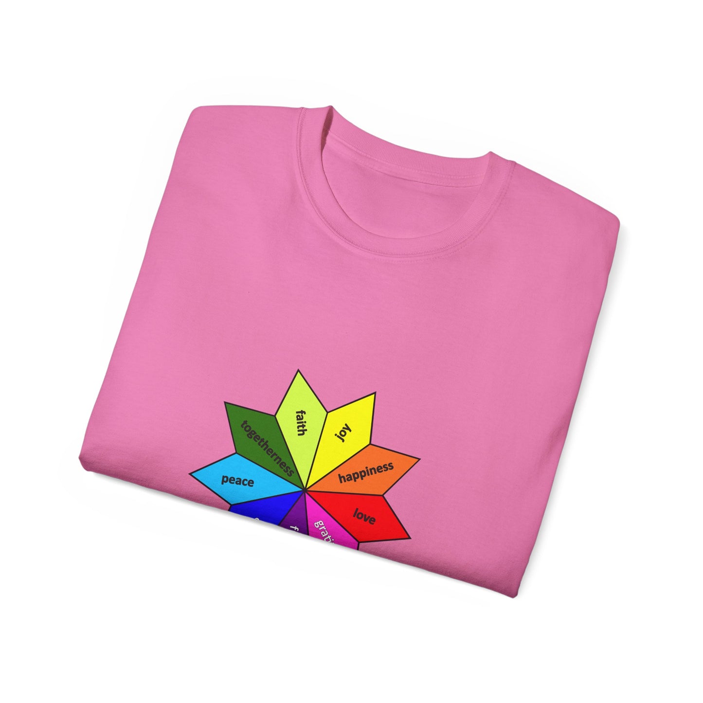 Unisex Ultra Cotton Tee - Elements of Goodness; Positive Vibes T-shirt