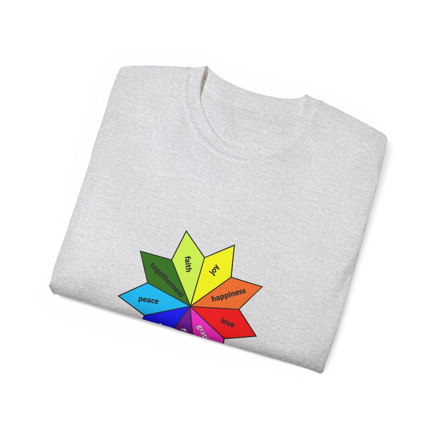 Unisex Ultra Cotton Tee - Elements of Goodness; Positive Vibes T-shirt
