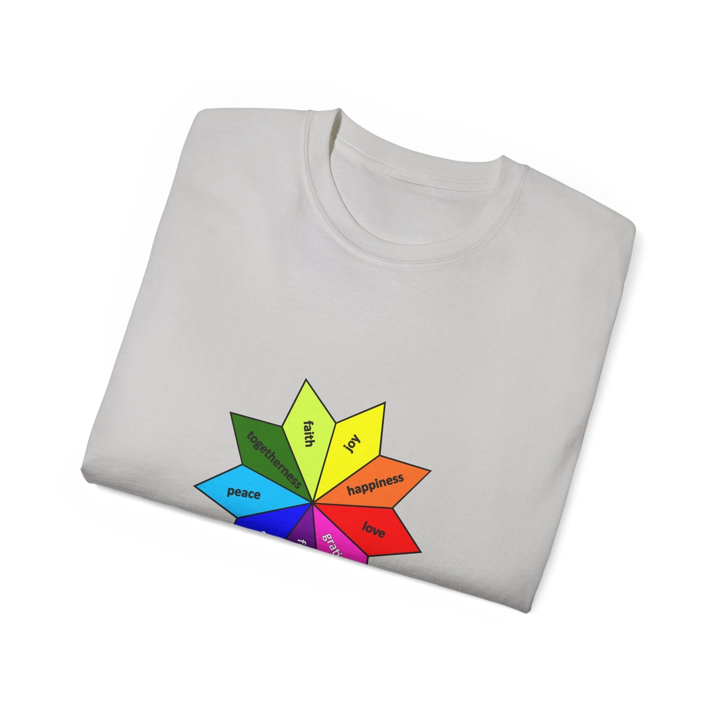 Unisex Ultra Cotton Tee - Elements of Goodness; Positive Vibes T-shirt