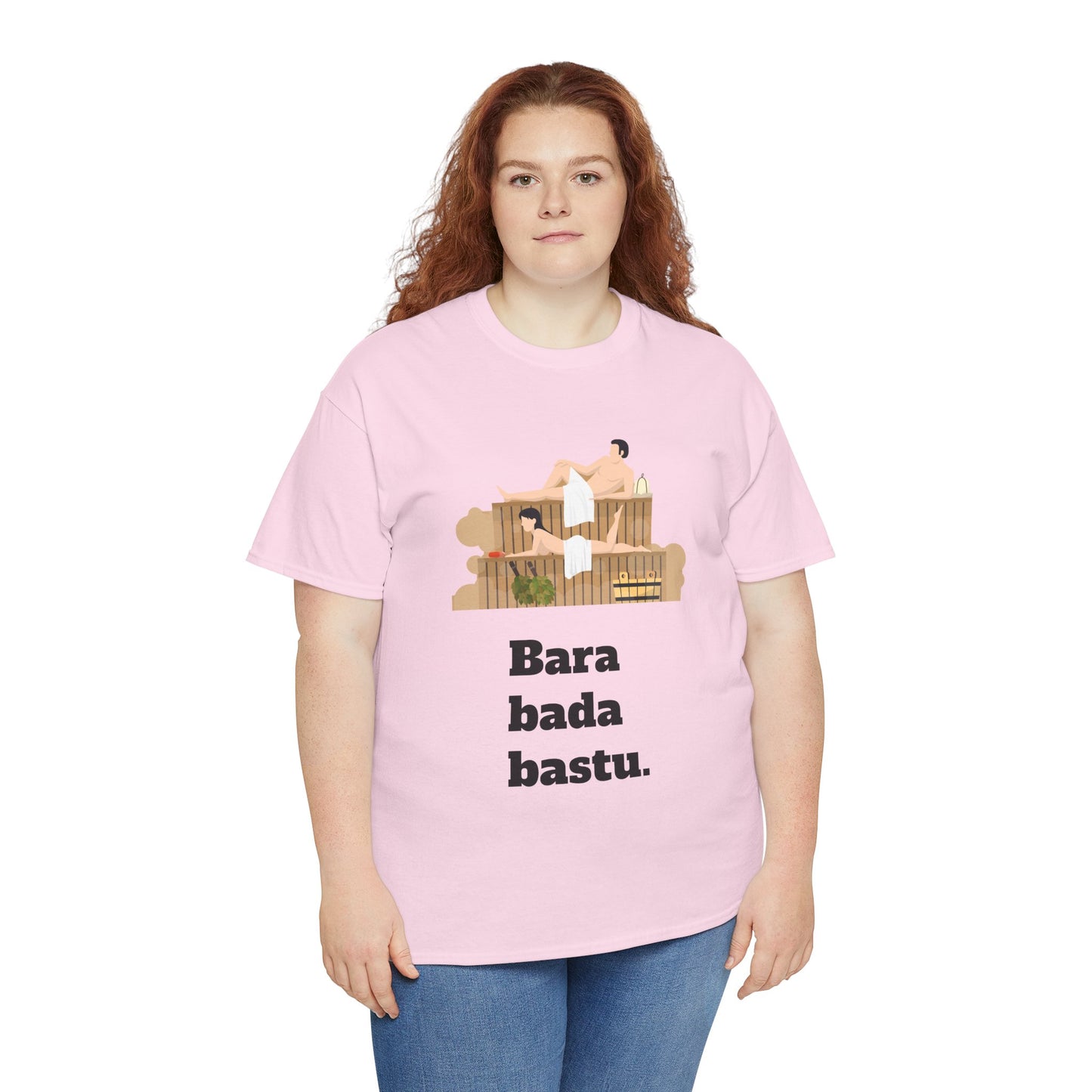 #1 Unisex Cotton Tee - Bara bada bastu!