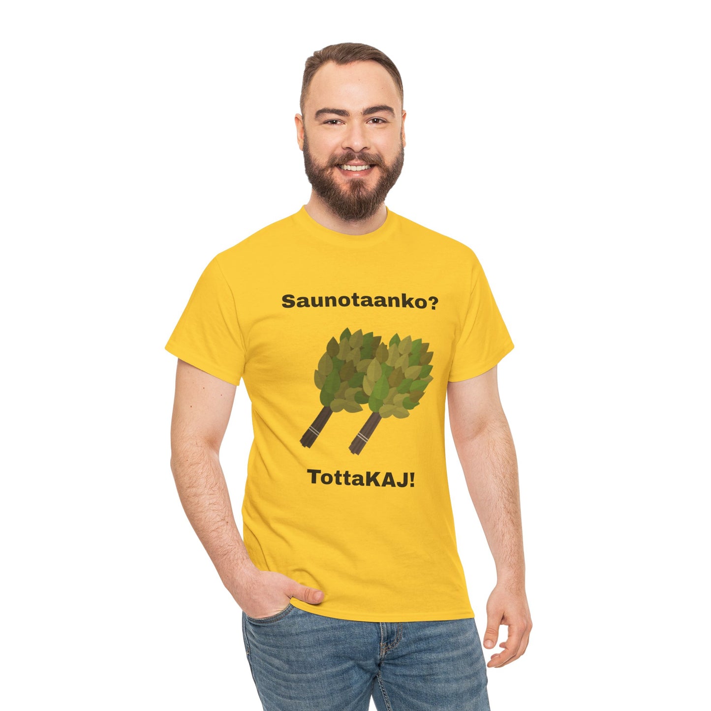 #3 Unisex Cotton Tee - Saunotaanko?