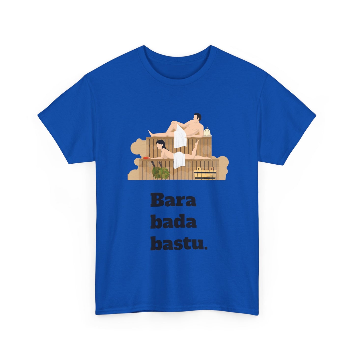 #1 Unisex Cotton Tee - Bara bada bastu!