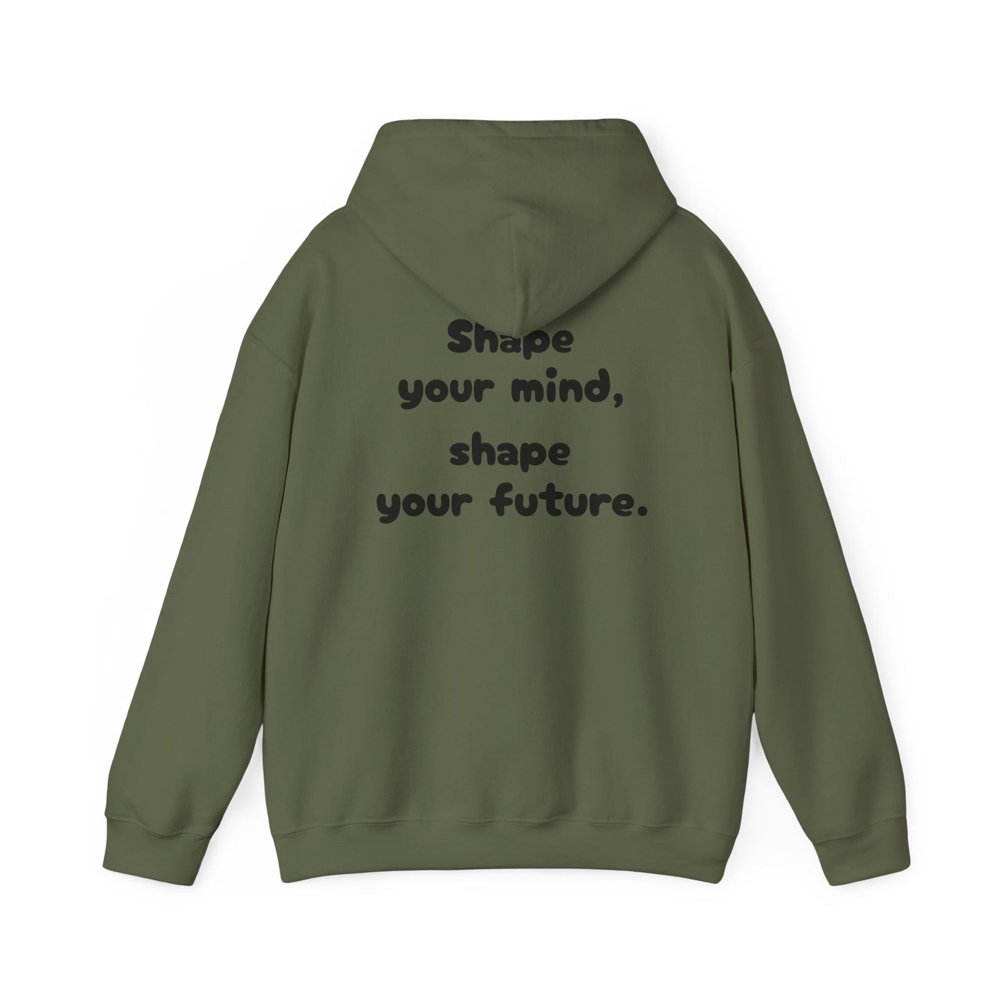 Colorful Inspirational Hoodie - "Elements of Goodness" & "Shape Your Mind, Shape Your Future"