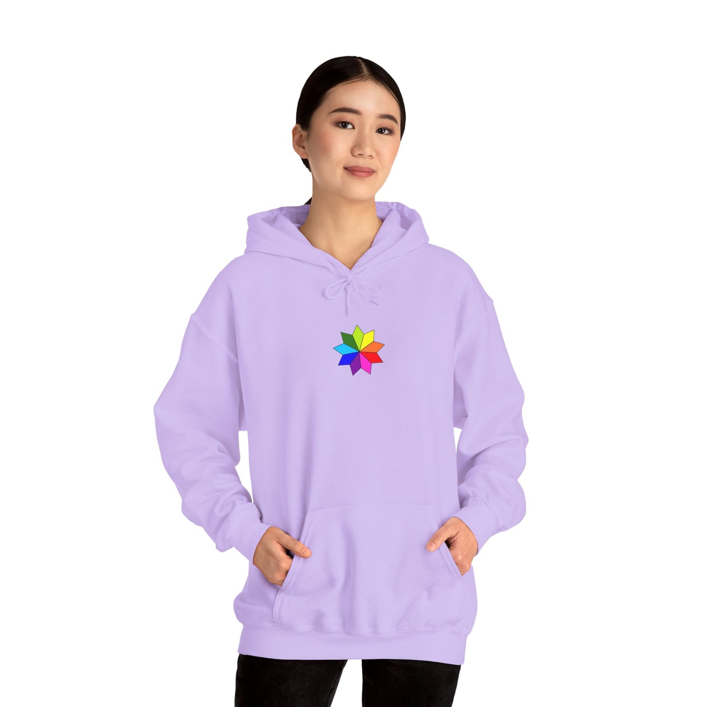 #8 Colorful Inspirational Hoodie - "Elements of Goodness" & "Shape Your Mind, Shape Your Future"