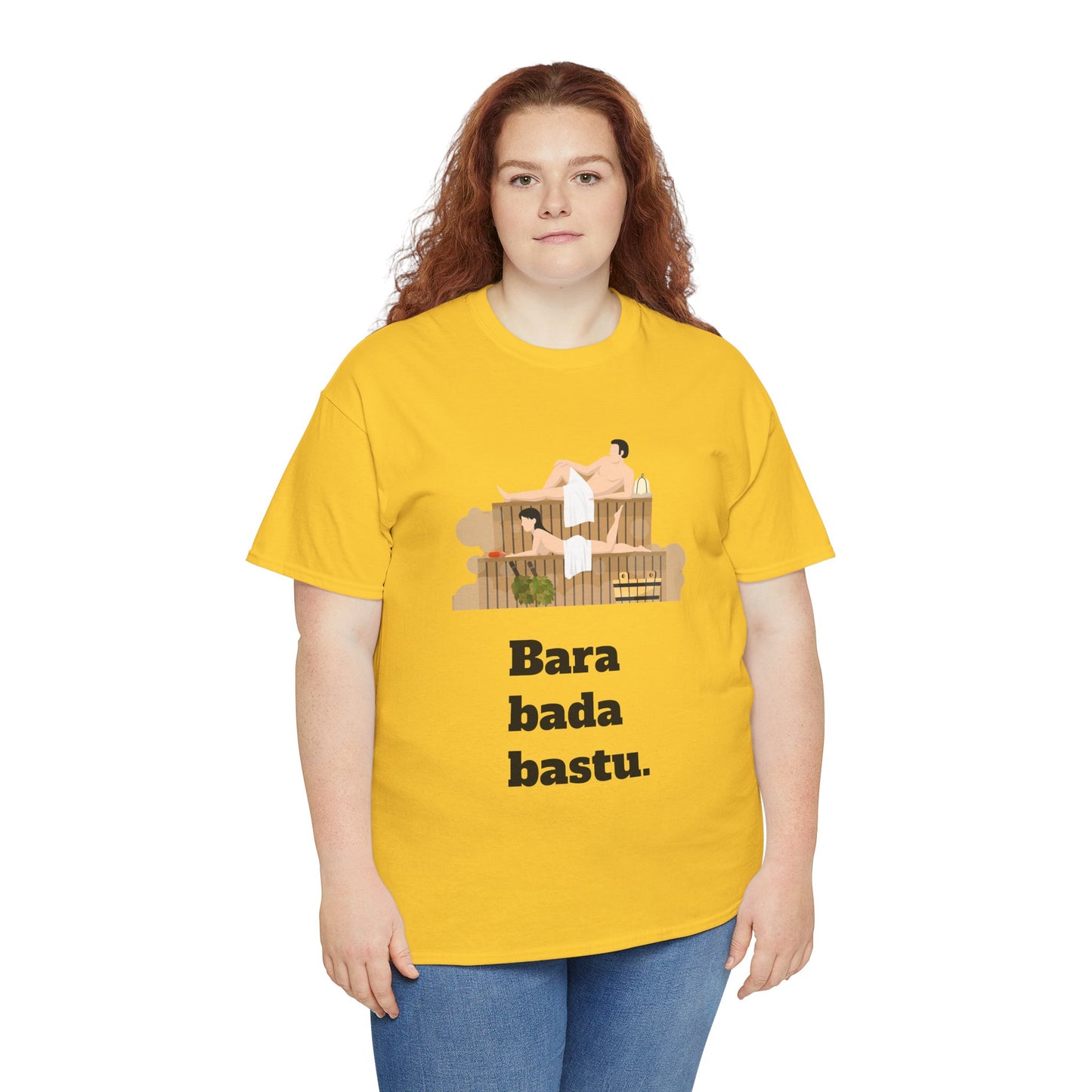 #1 Unisex Cotton Tee - Bara bada bastu!