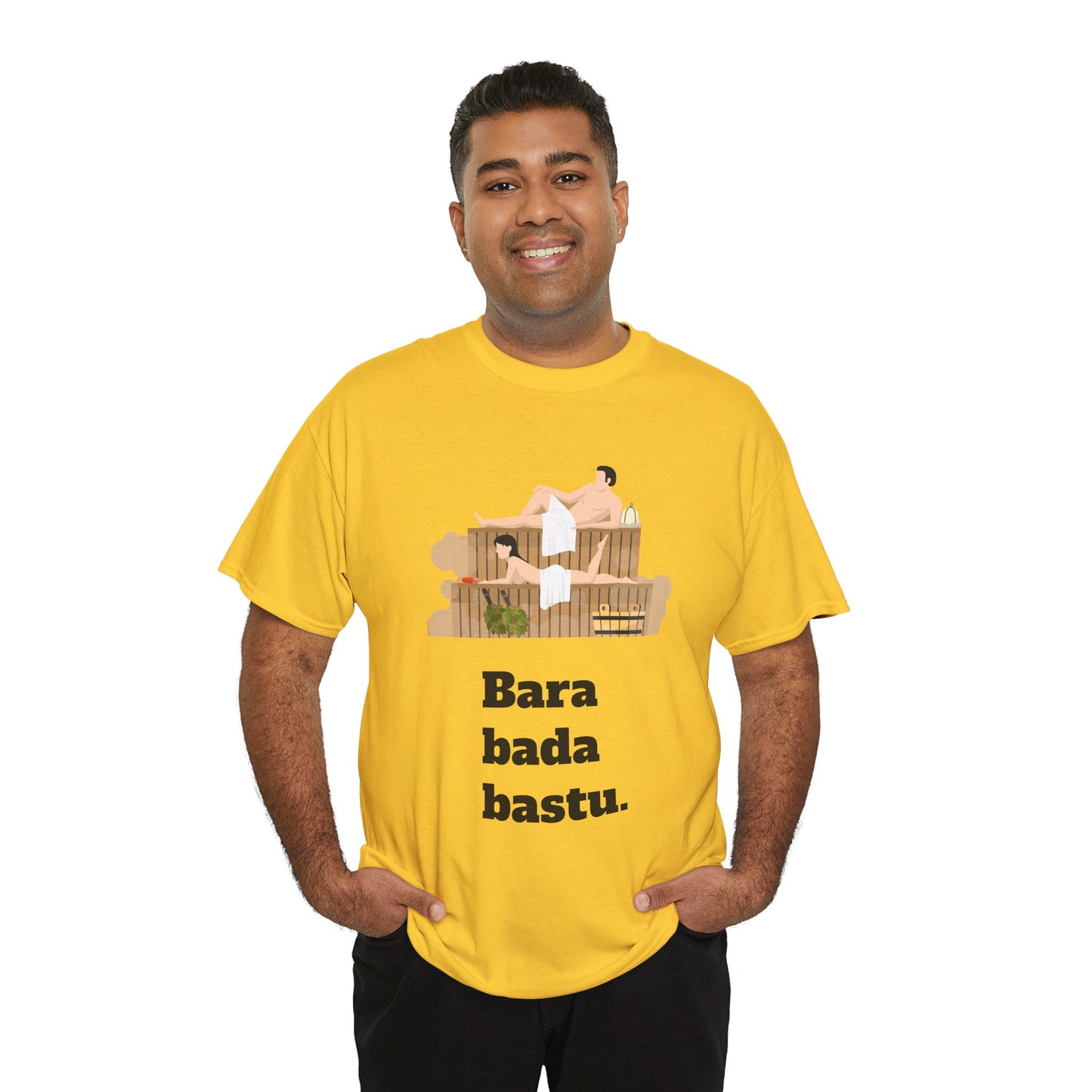 #1 Unisex Cotton Tee - Bara bada bastu!