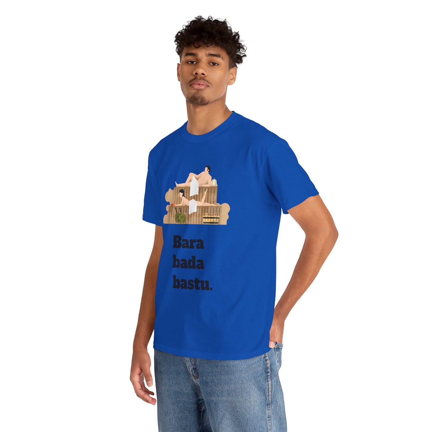 #1 Unisex Cotton Tee - Bara bada bastu!