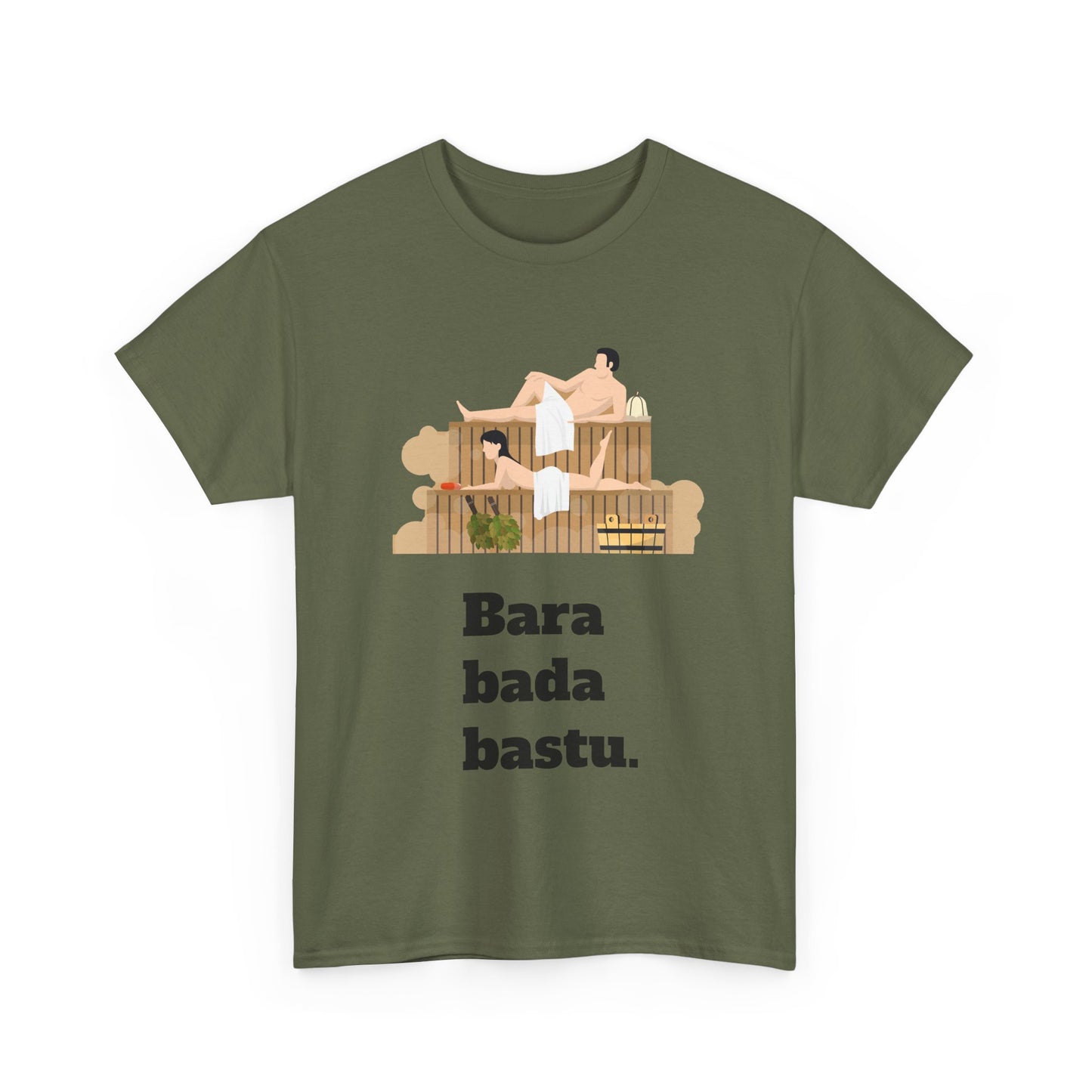 #1 Unisex Cotton Tee - Bara bada bastu!