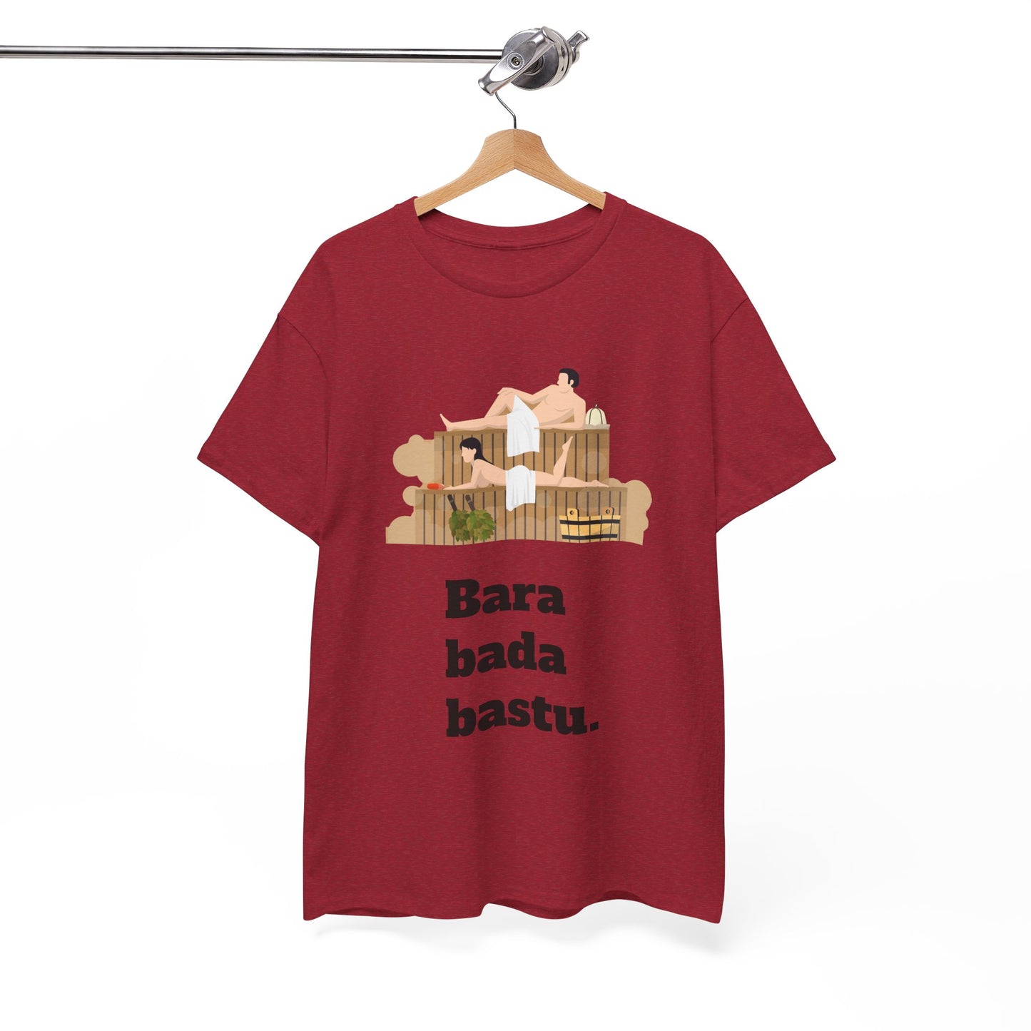 #1 Unisex Cotton Tee - Bara bada bastu!
