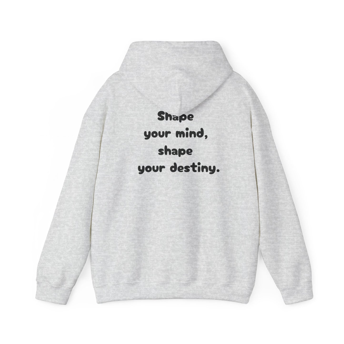 #8 Colorful Inspirational Hoodie - "Elements of Goodness" & "Shape Your Mind, Shape Your Future"