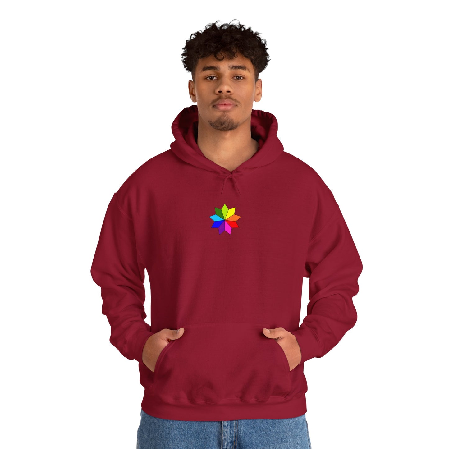 #8 Colorful Inspirational Hoodie - "Elements of Goodness" & "Shape Your Mind, Shape Your Future"