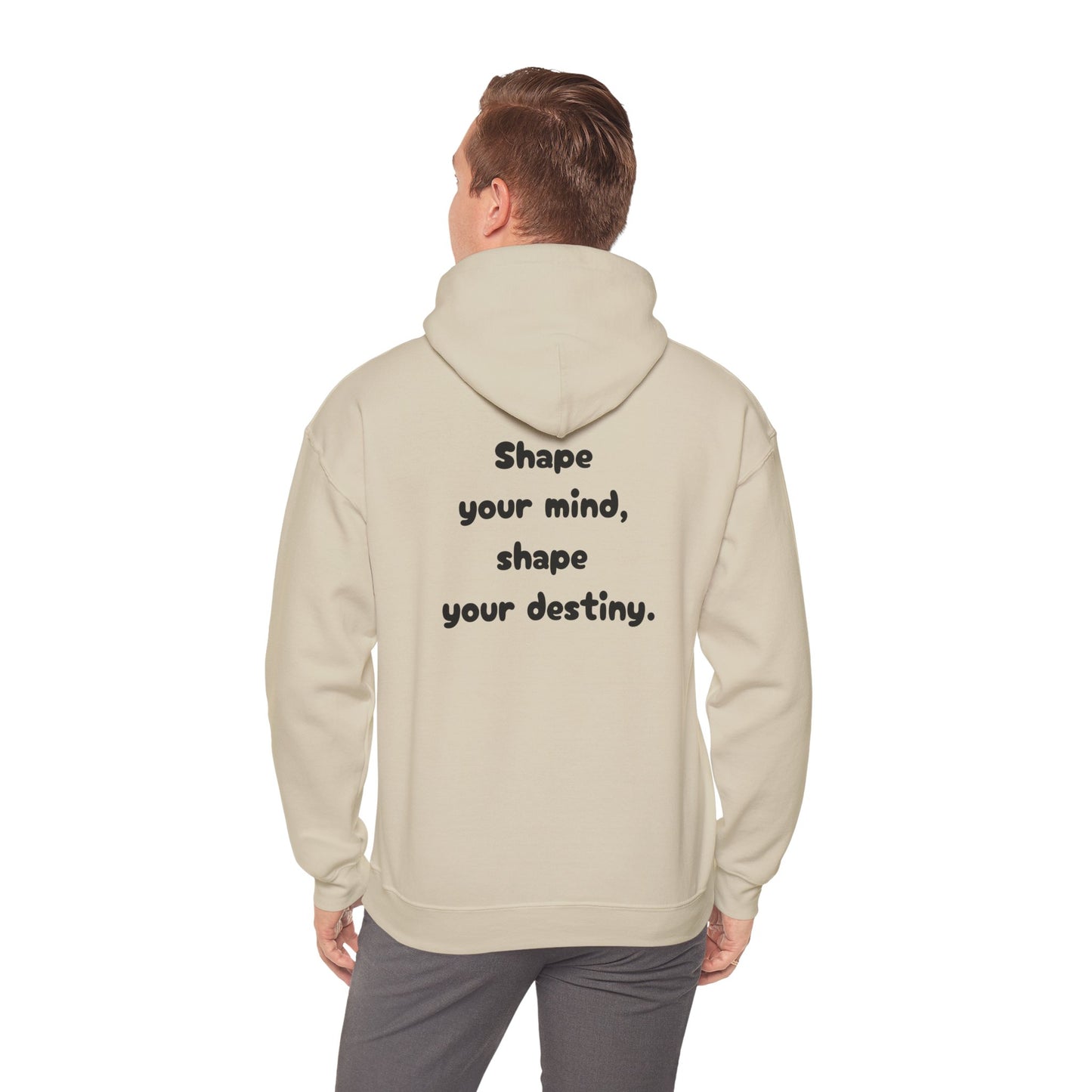 #8 Colorful Inspirational Hoodie - "Elements of Goodness" & "Shape Your Mind, Shape Your Future"
