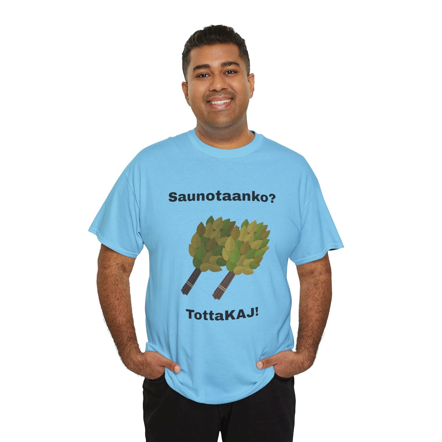 #3 Unisex Cotton Tee - Saunotaanko?