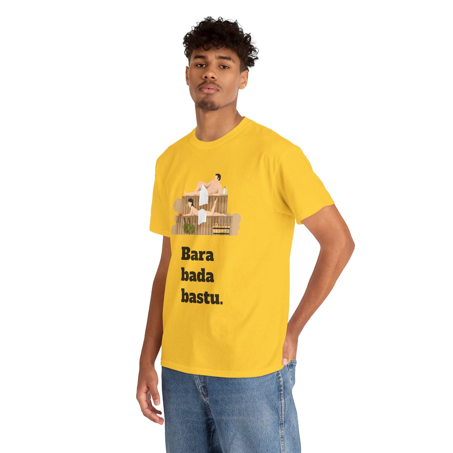 #1 Unisex Cotton Tee - Bara bada bastu!