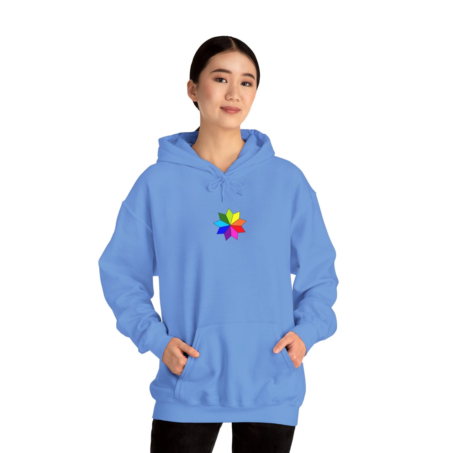 #8 Colorful Inspirational Hoodie - "Elements of Goodness" & "Shape Your Mind, Shape Your Future"