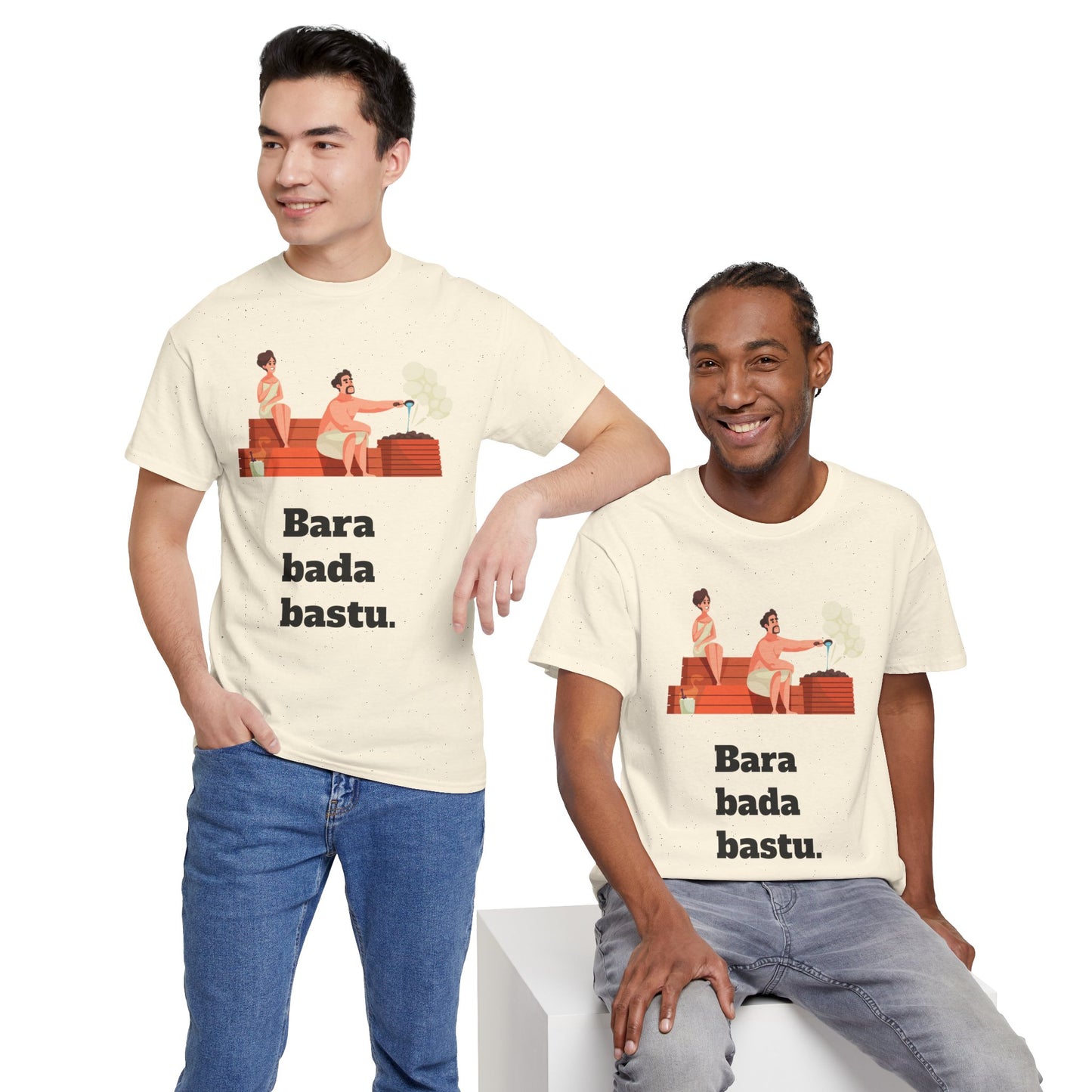 #2 Unisex Cotton Tee - Bara bada bastu!