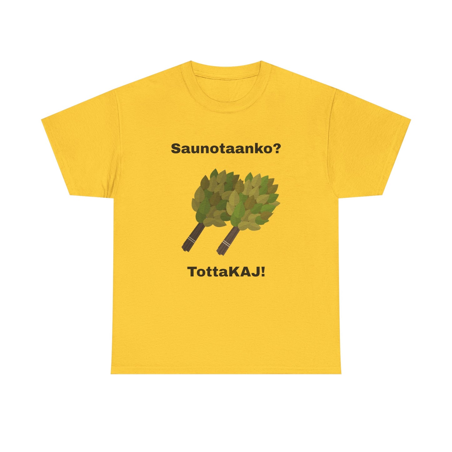 #3 Unisex Cotton Tee - Saunotaanko?
