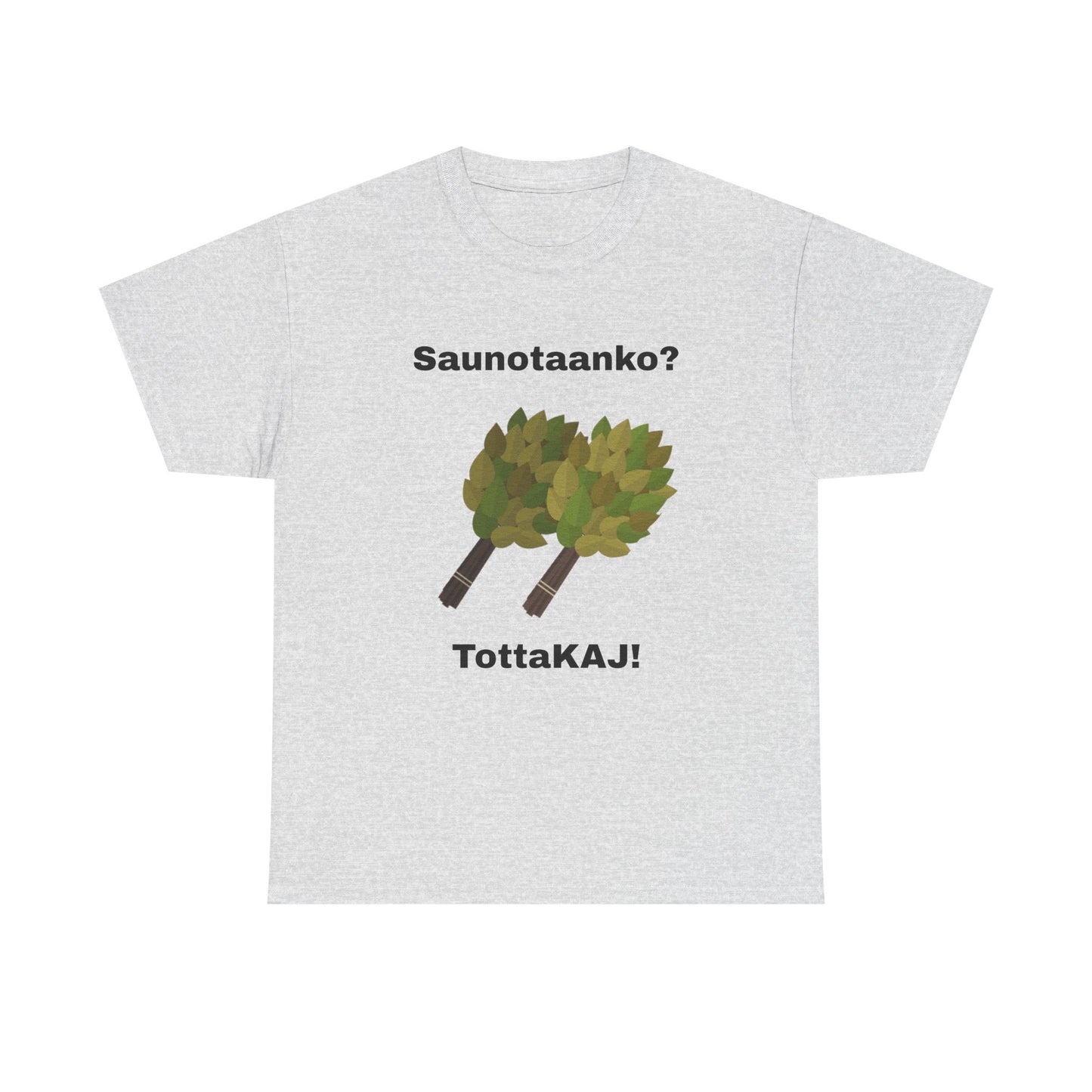 #3 Unisex Cotton Tee - Saunotaanko?