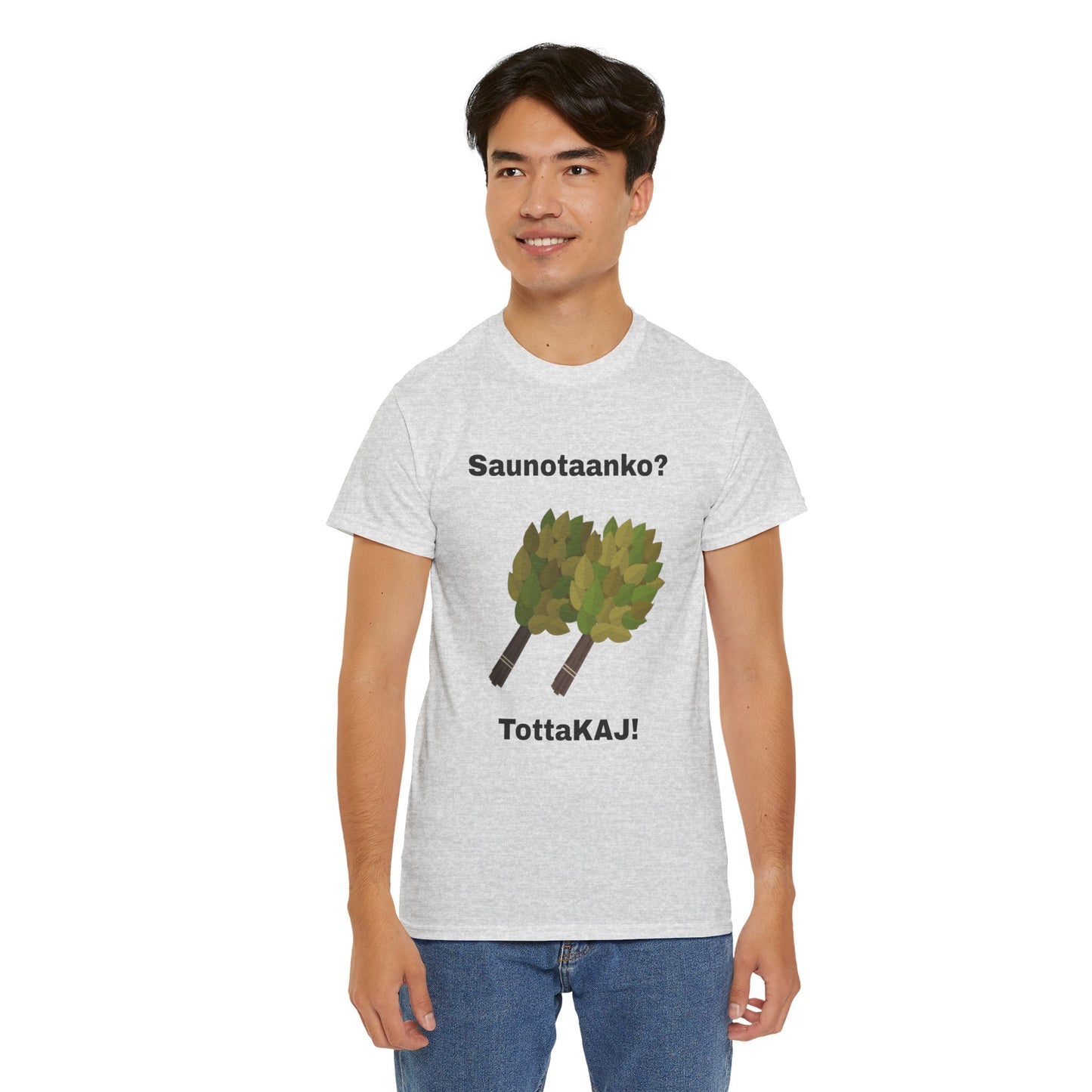 #3 Unisex Cotton Tee - Saunotaanko?