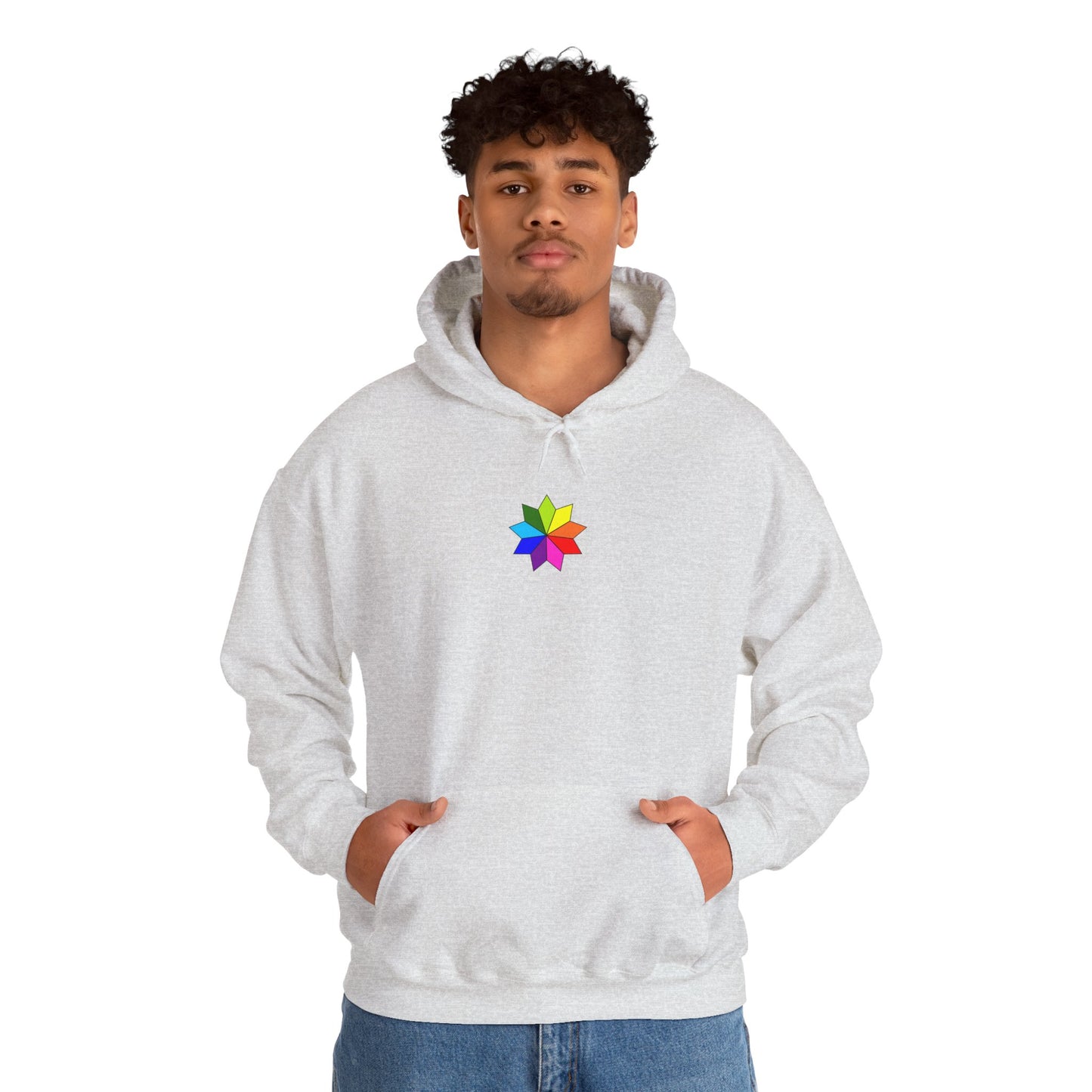 #8 Colorful Inspirational Hoodie - "Elements of Goodness" & "Shape Your Mind, Shape Your Future"