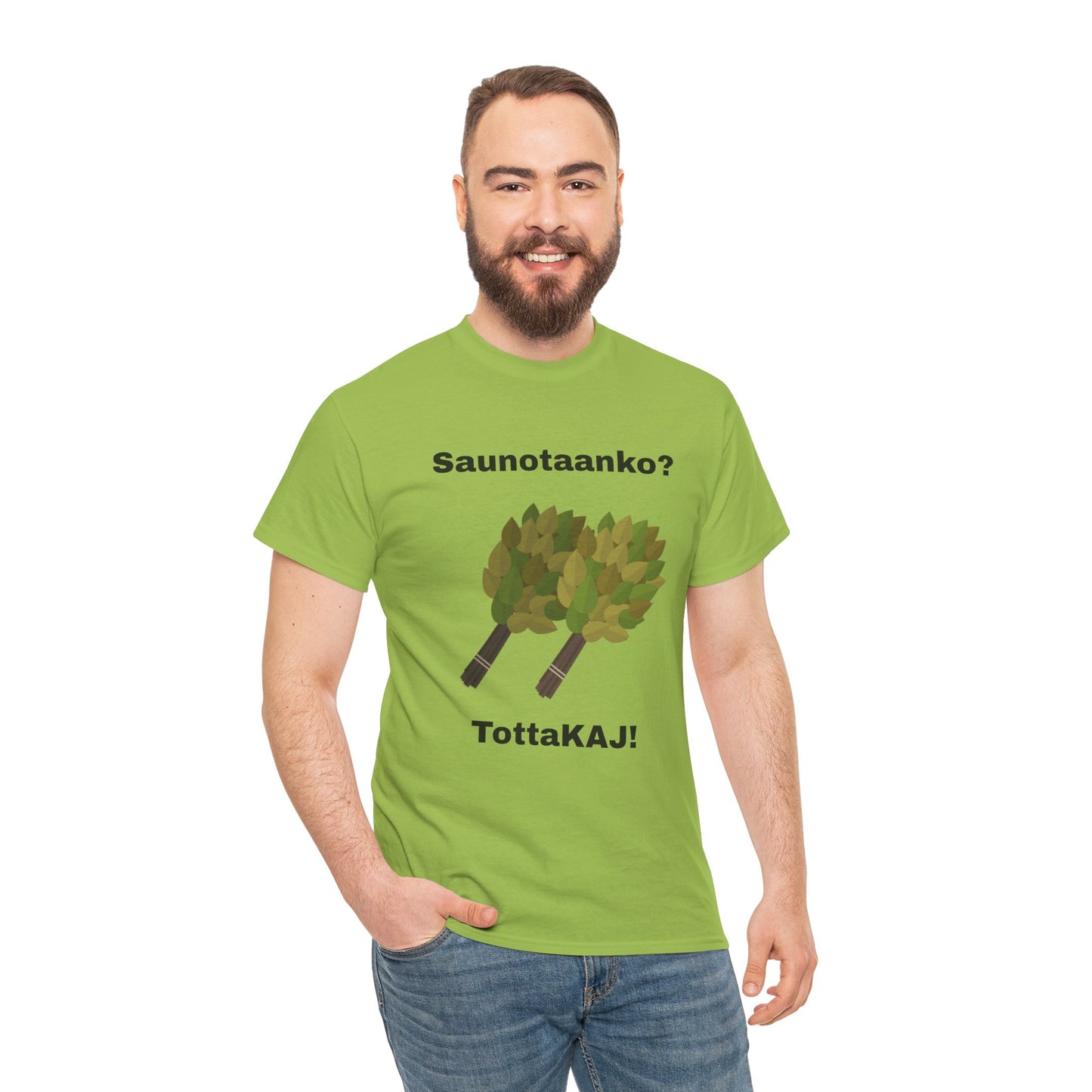 #3 Unisex Cotton Tee - Saunotaanko?