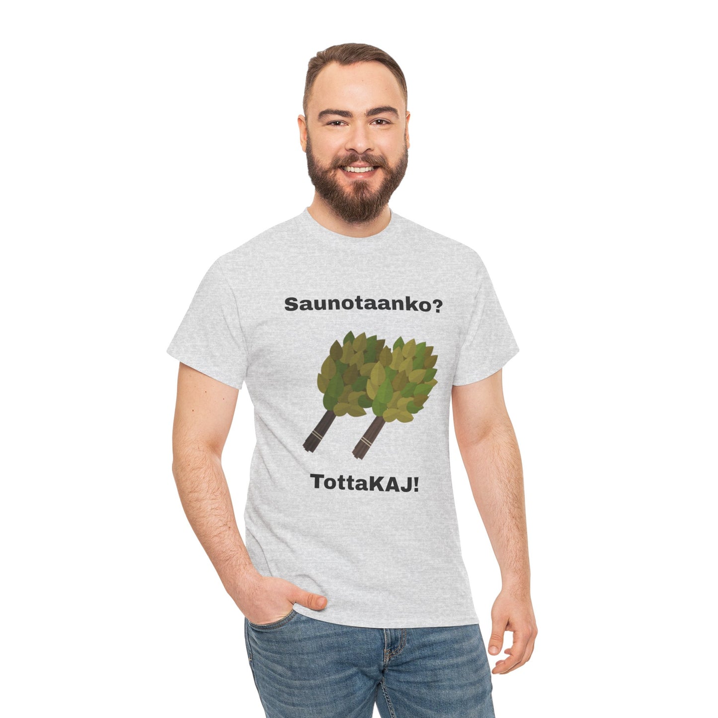 #3 Unisex Cotton Tee - Saunotaanko?