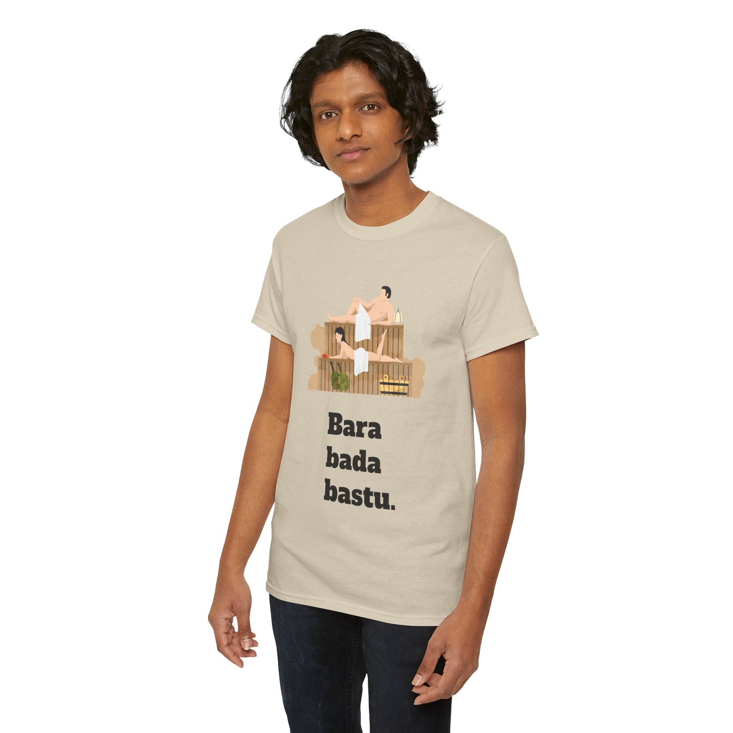 #1 Unisex Cotton Tee - Bara bada bastu!