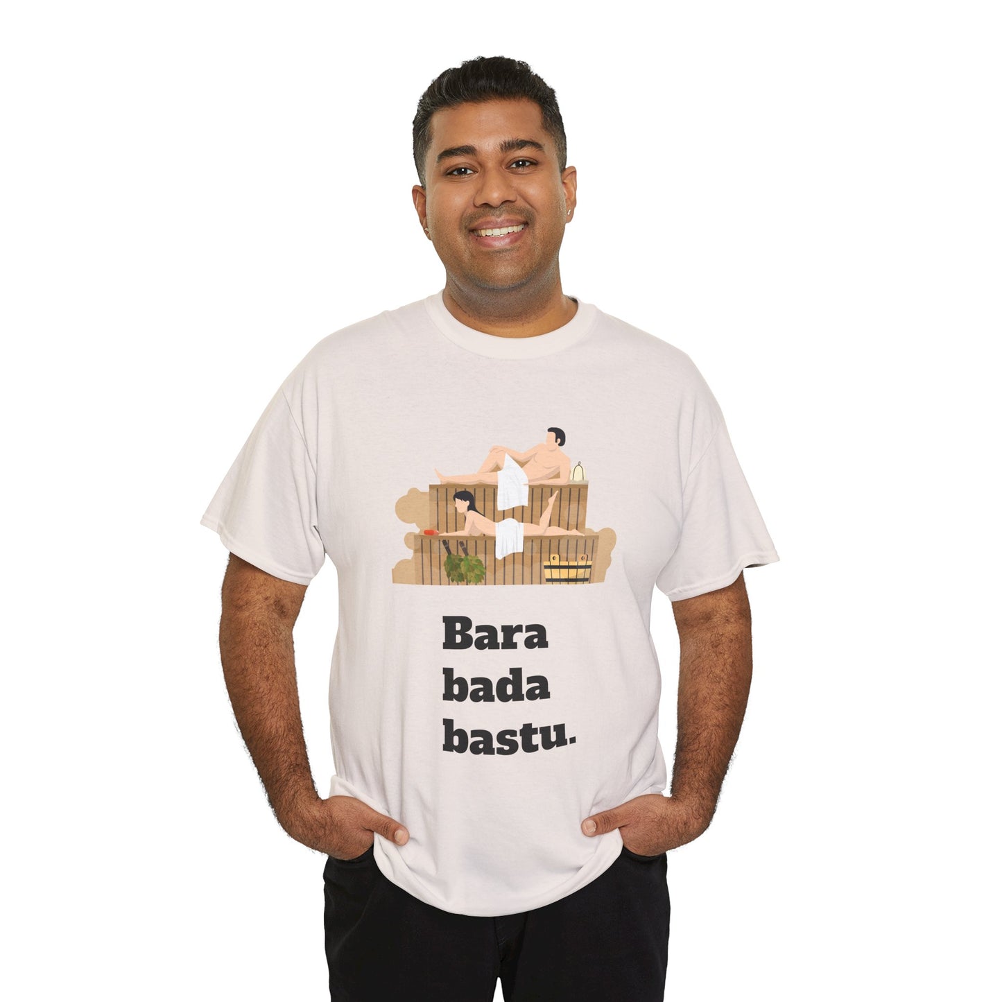 #1 Unisex Cotton Tee - Bara bada bastu!